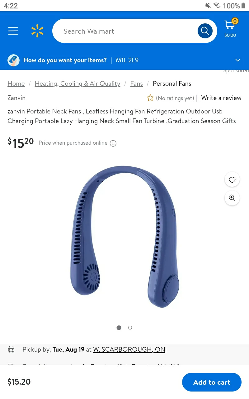 🥵 ➡️ 😎 Portable Neck Fans 🚨 Stay Cool 💨 😎 - photo 5