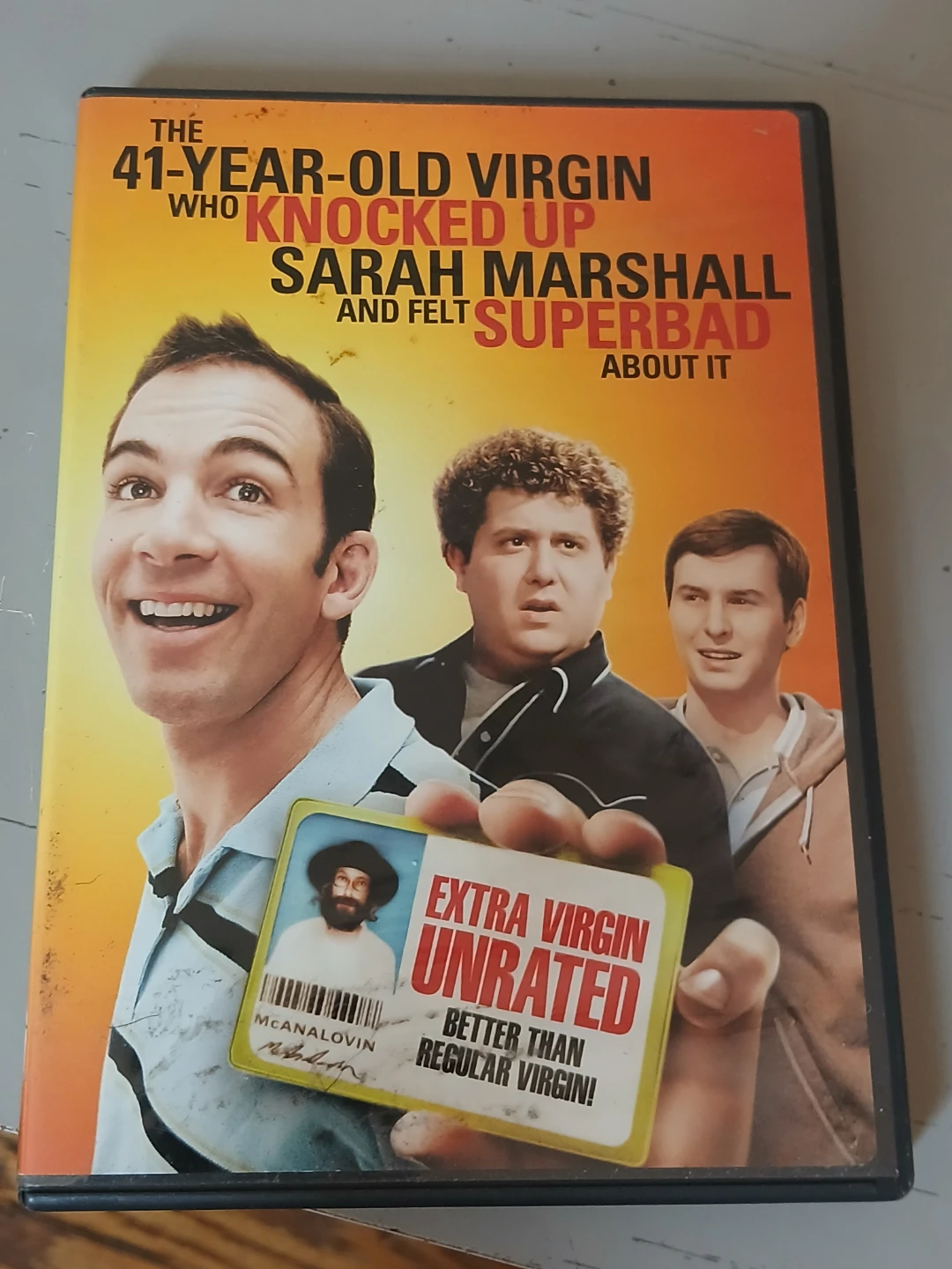 The 41-Year-Old Virgin Type DVD