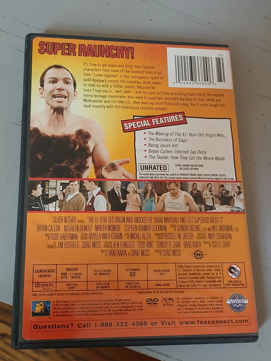 The 41-Year-Old Virgin Type DVD - photo 3