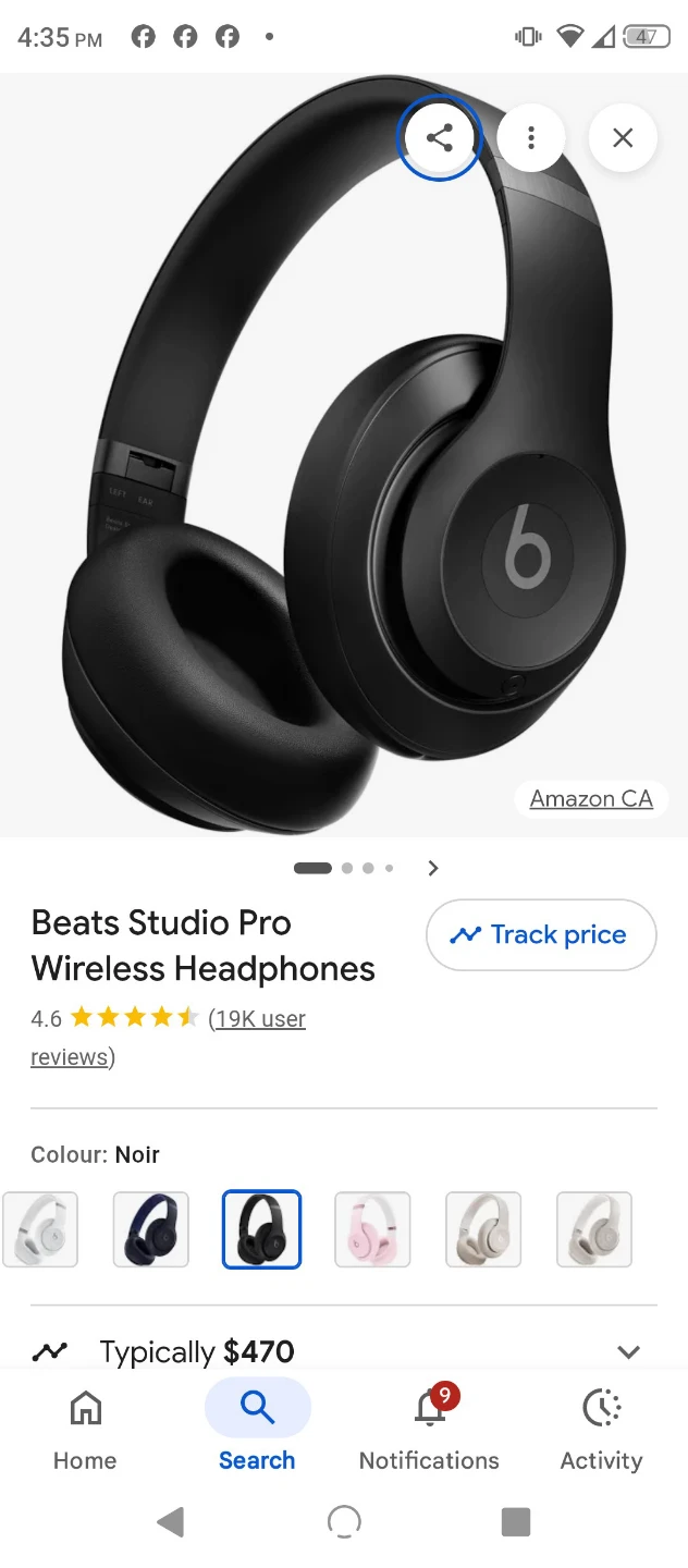 +* DreBeats Studio3 Pro Headphones--