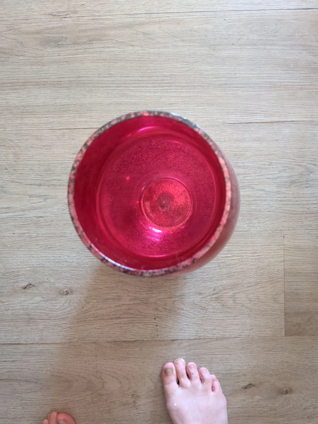 Sparkly Red Vase - photo 4
