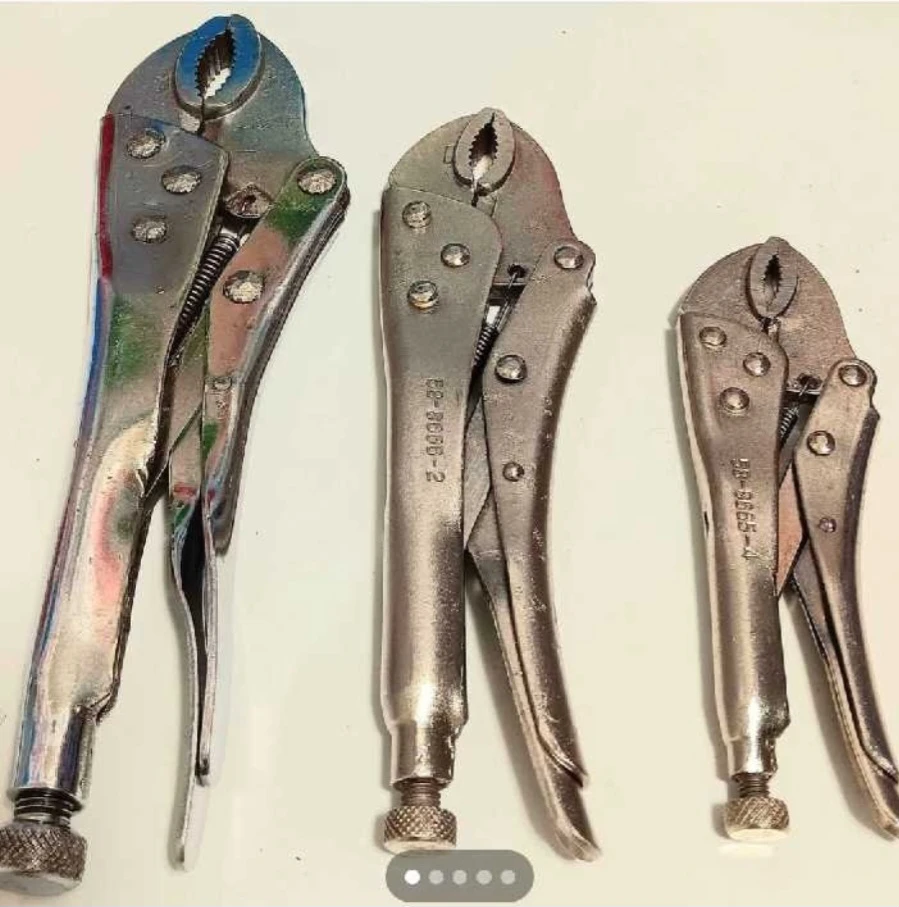 🔧Mastercraft Locking Pliers Set of 3 Different Sizes🔧