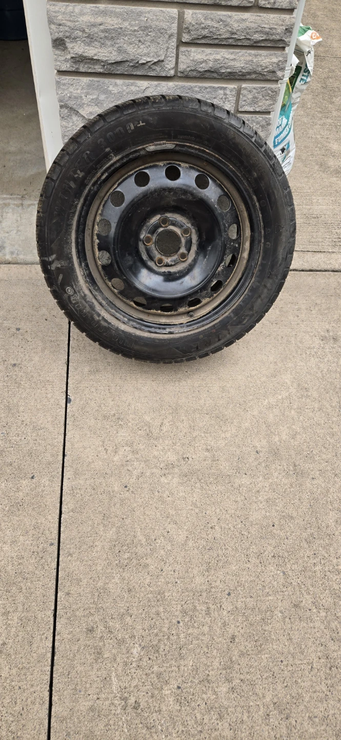 Winter Tire on Rim - 205/55R16