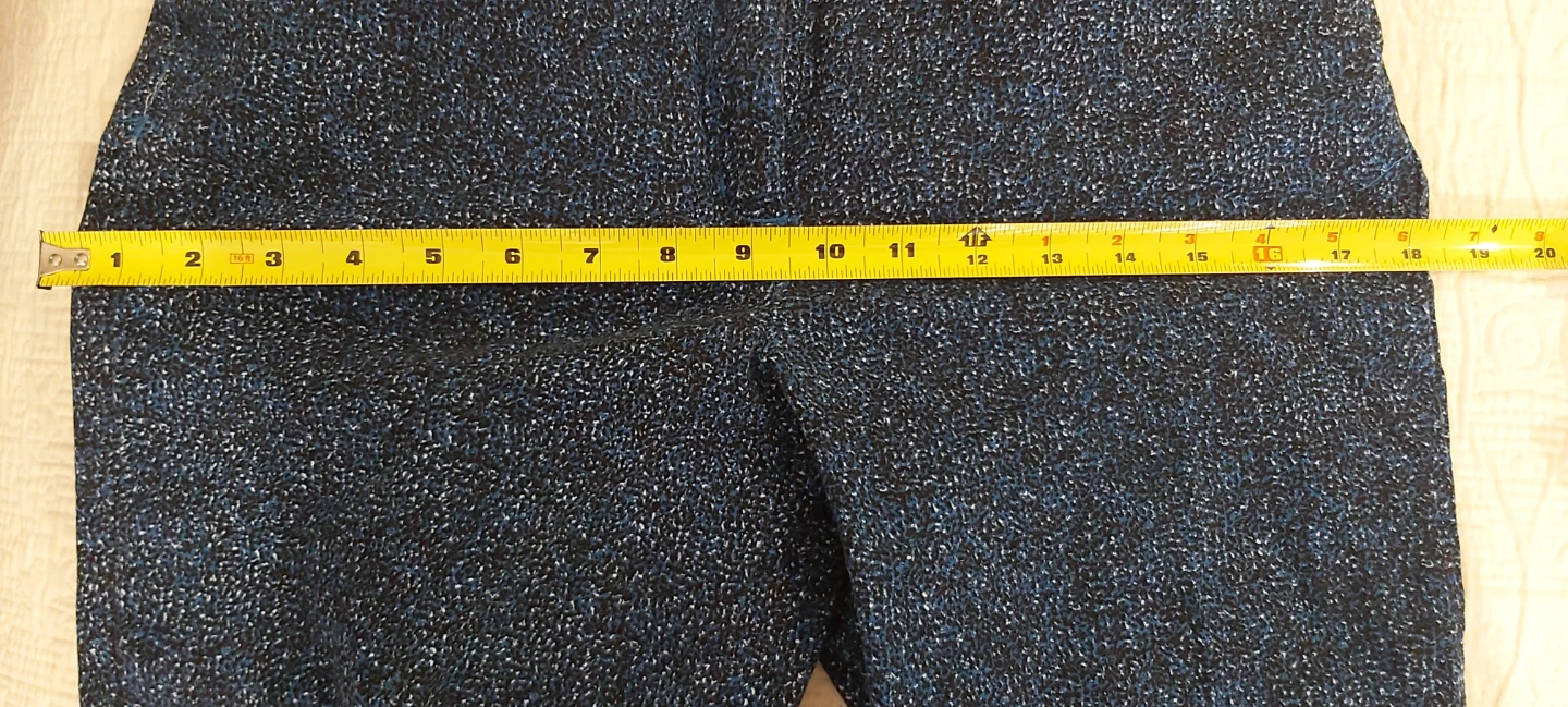 Trinity Blue Sparkle Capris Size 6P - photo 3