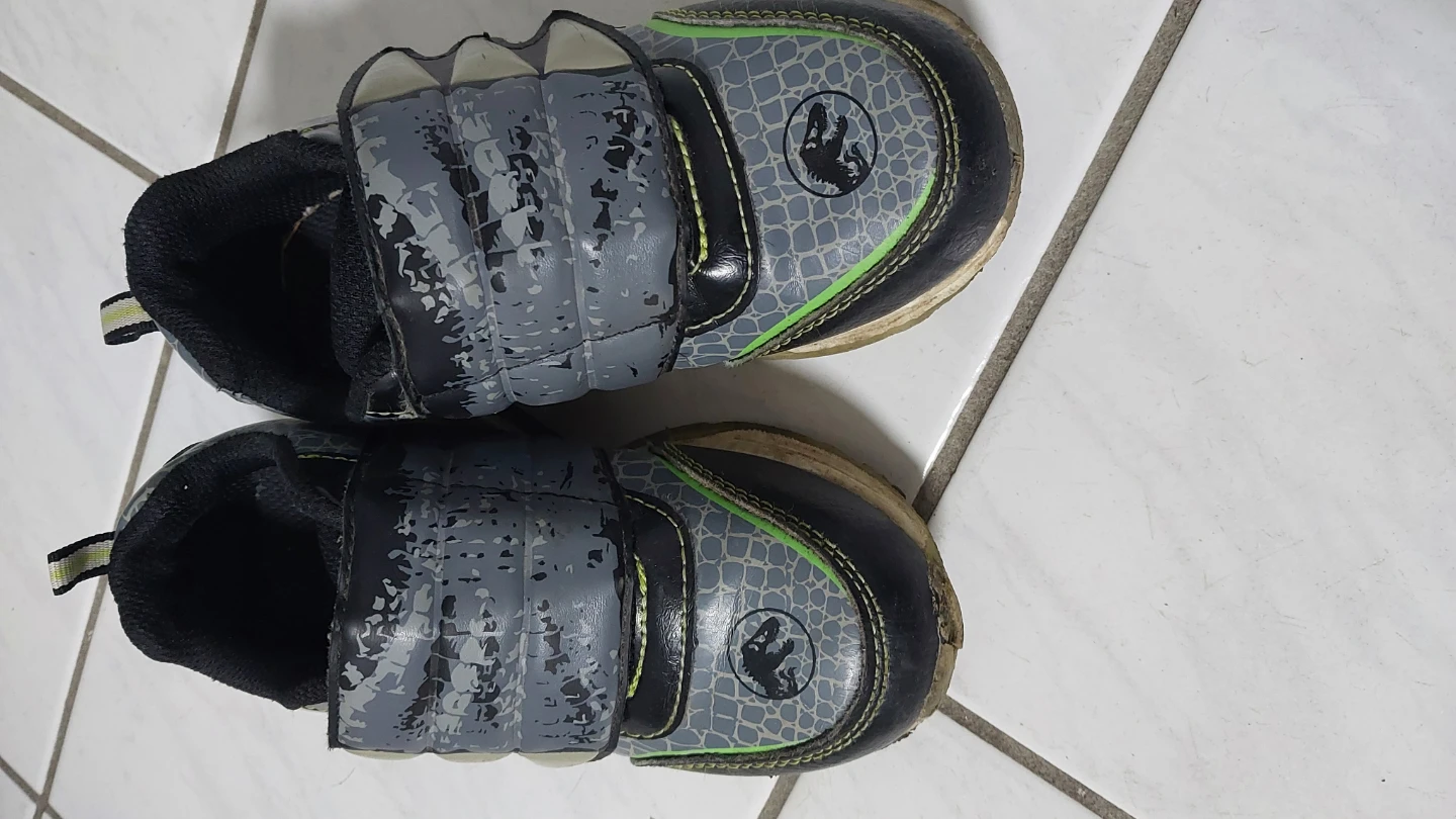 Kids' Grey Camo Sneakers size 12 kids