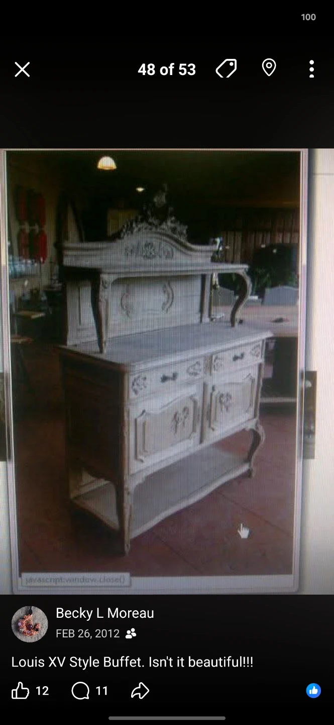 Louis XV Style Buffet - photo 2