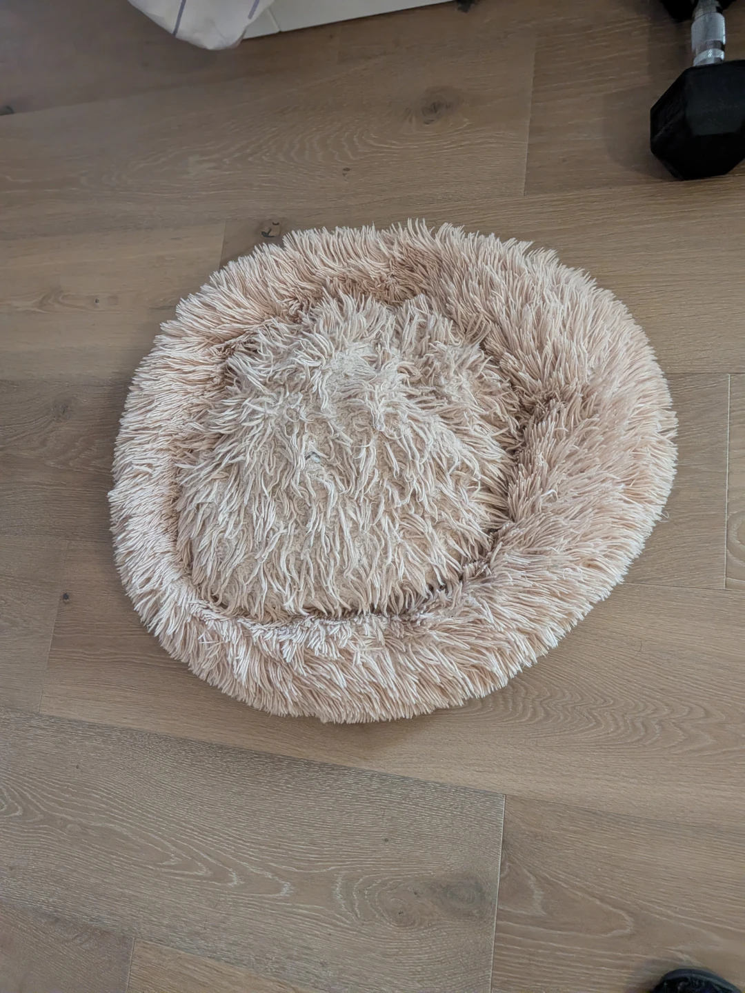 Plush Round Pet Bed