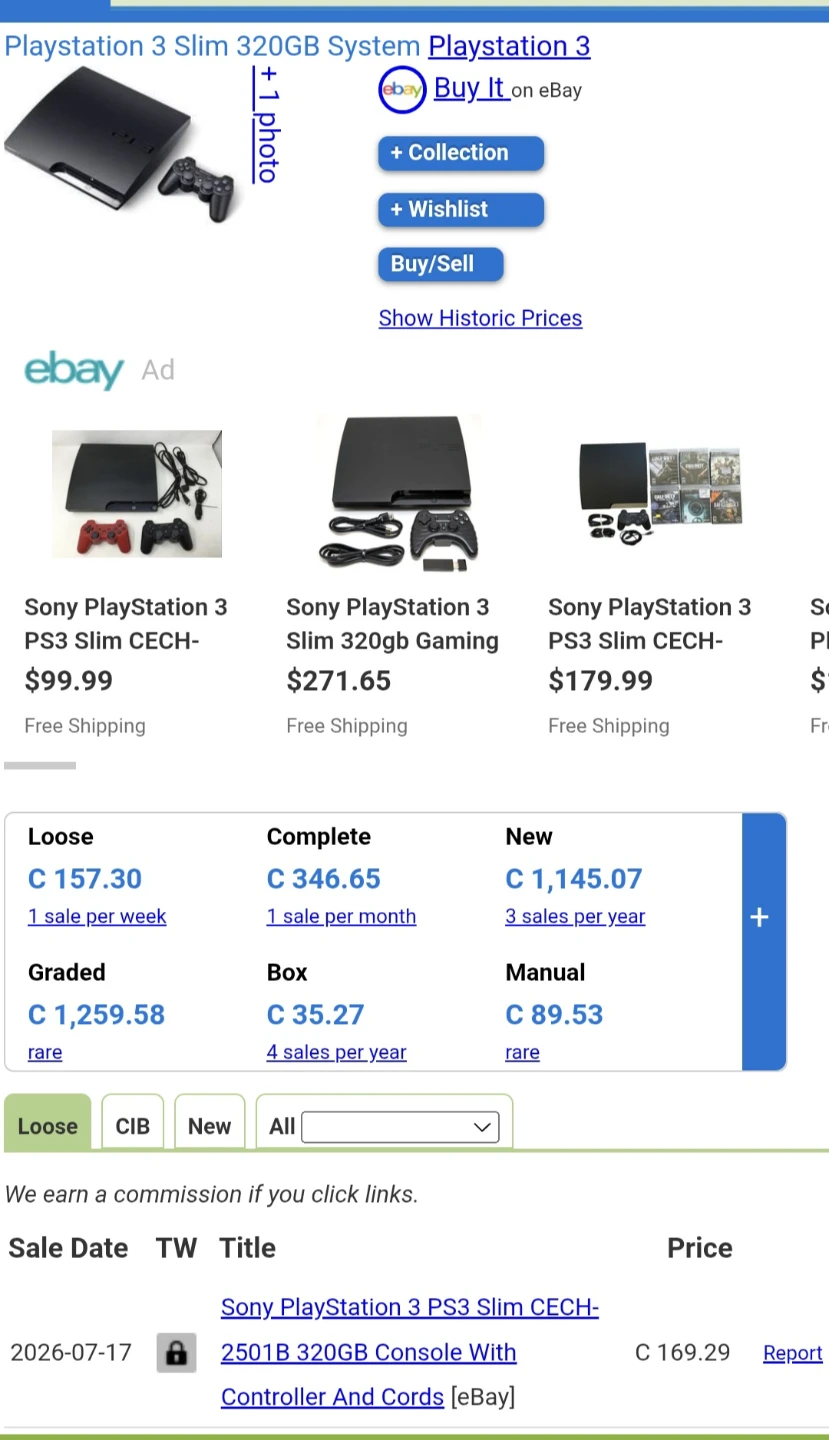 Sony PlayStation 3 Slim 320GB Console - photo 5