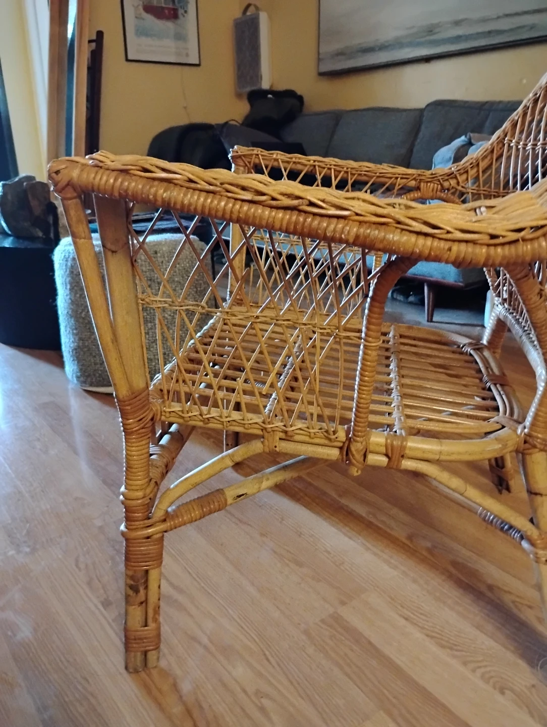 Wicker Accent Chair - photo 2