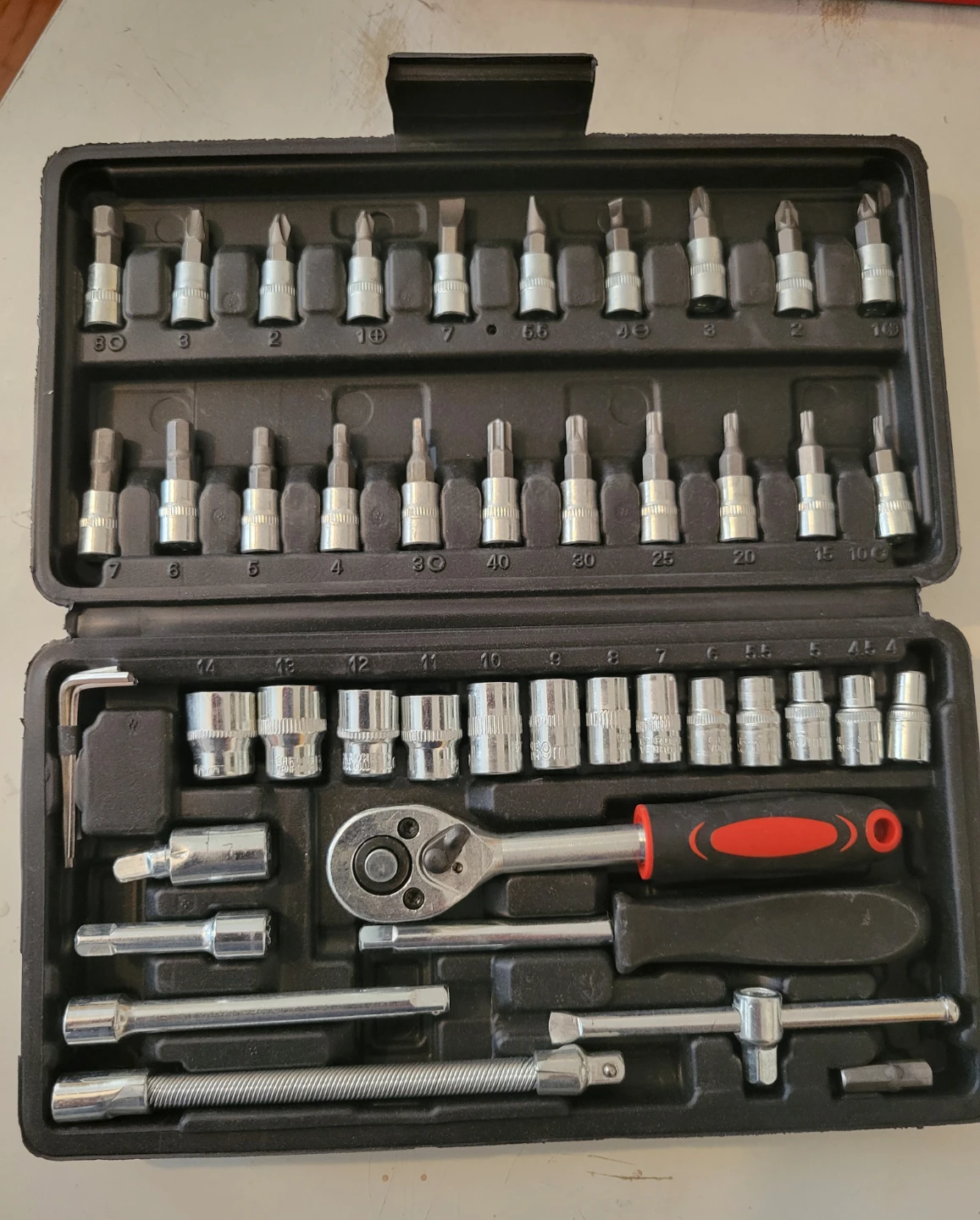 NEW 46 Piece Socket Set - photo 2