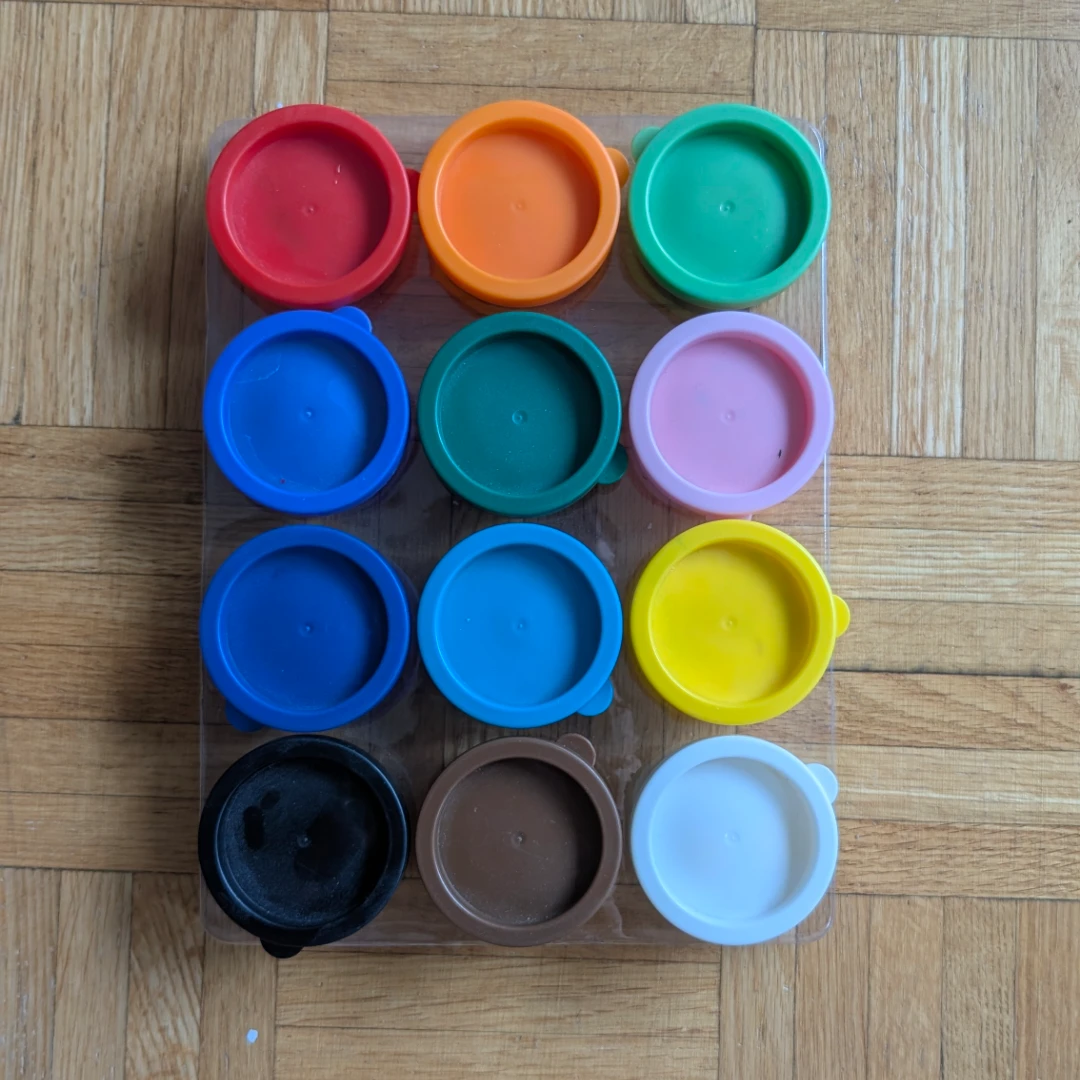 Set of 12 Washable Paint