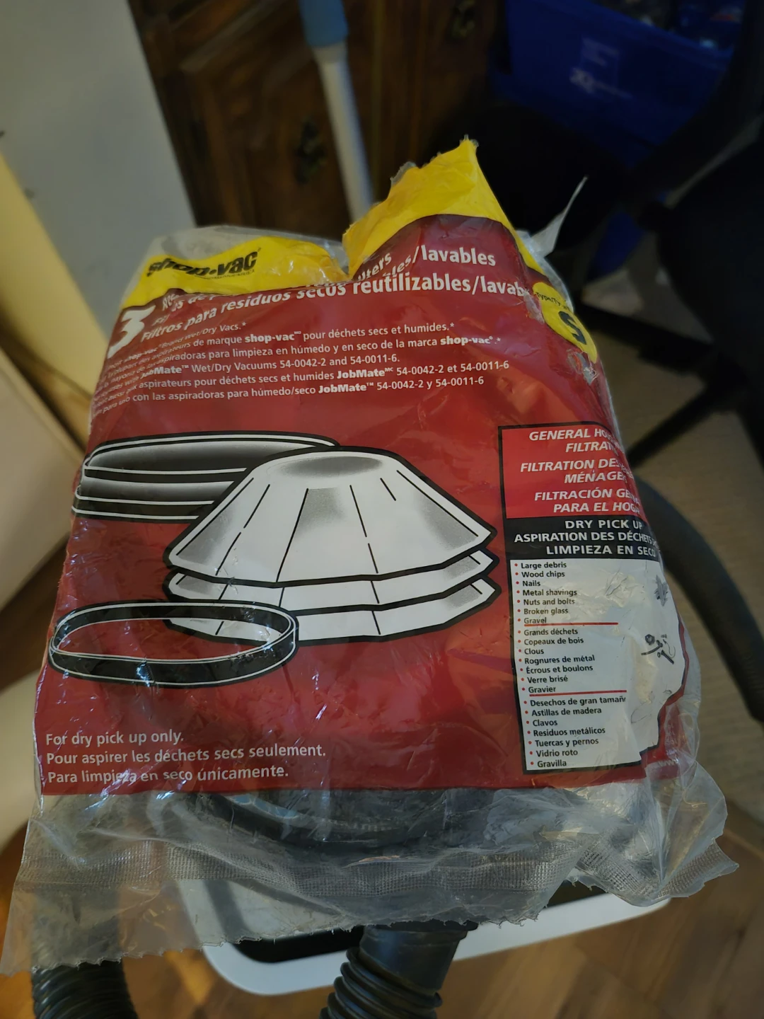 Shop-Vac 1.0 Peak HP Portable Wet/Dry Vac - photo 3