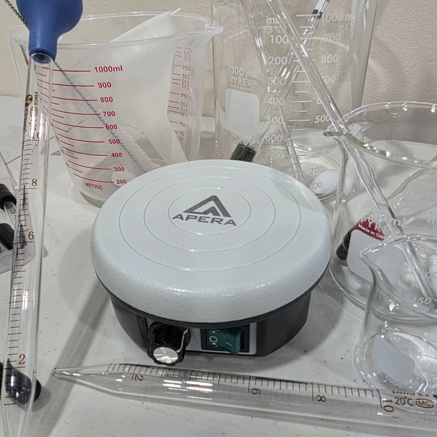 APERA Lab Stirrer with Glassware Set - photo 2
