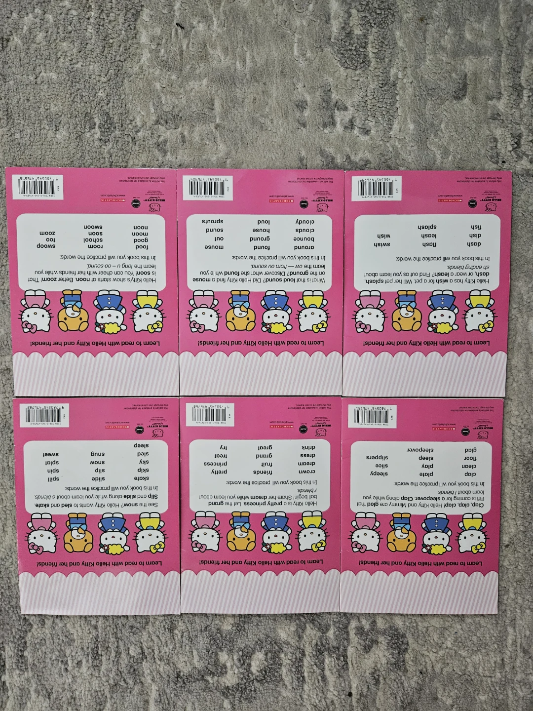 Hello Kitty Phonics Reading Program Books - Set of 12 - photo 2