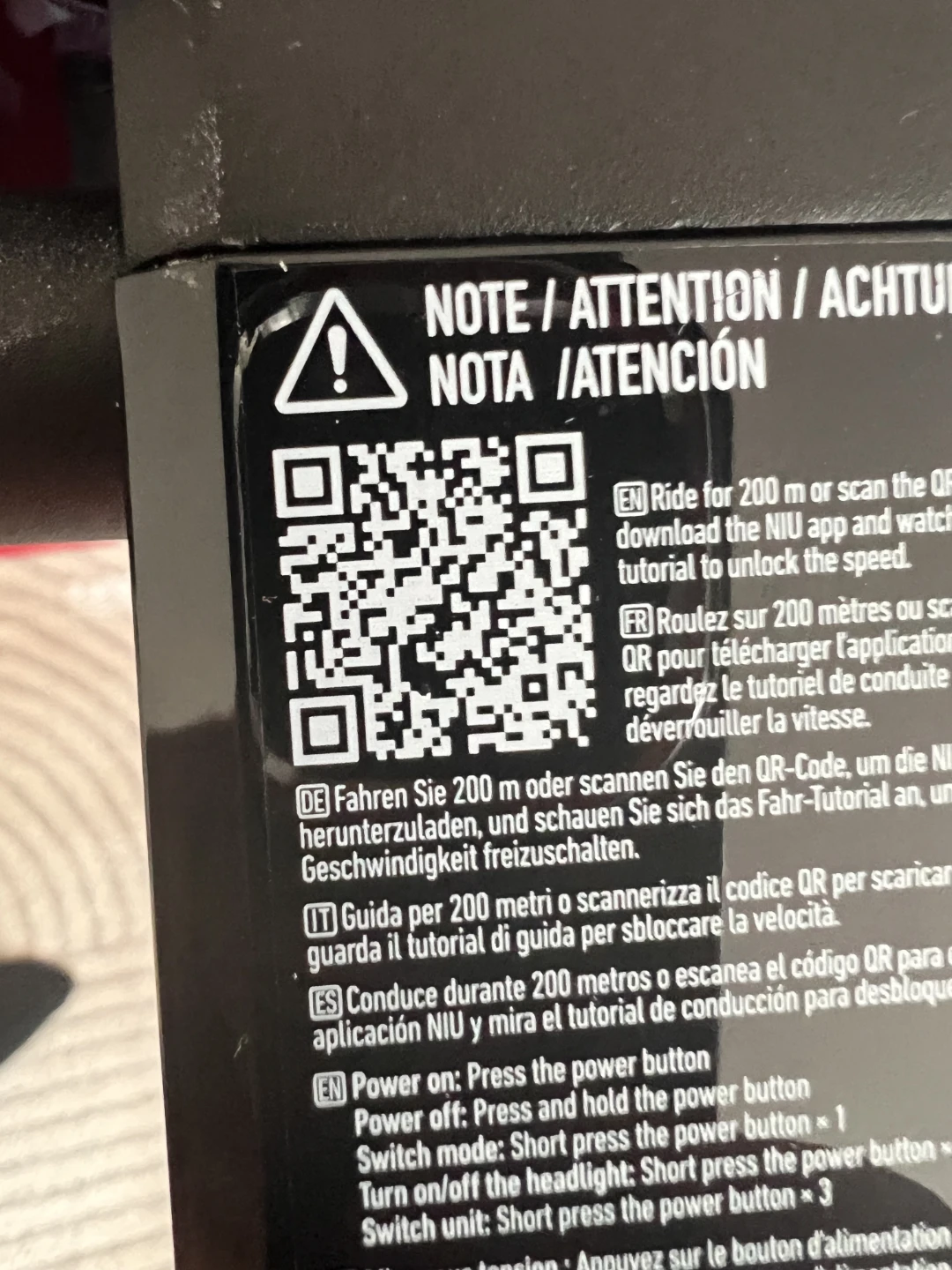 NIU KQi300X Electric Scooter - photo 4
