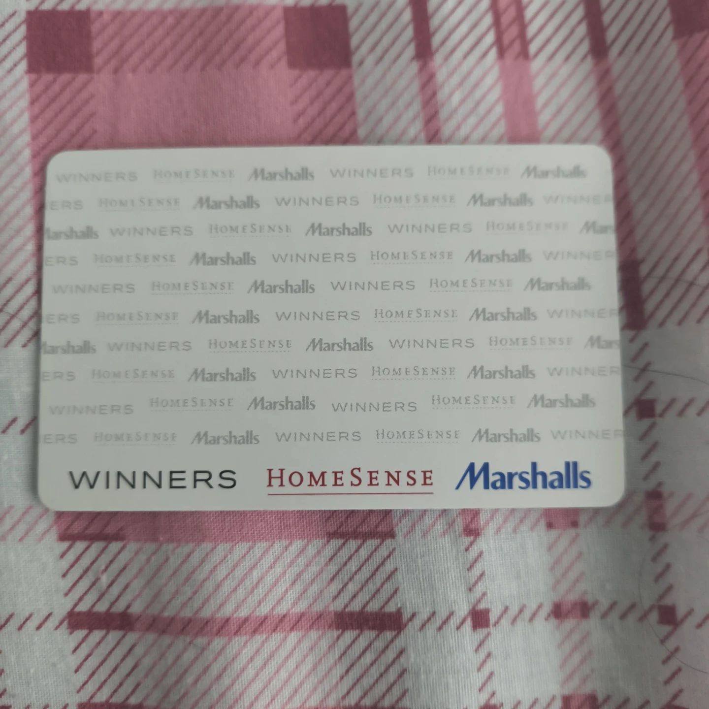$56 Winners/Homesense/Marshalls Gift Card