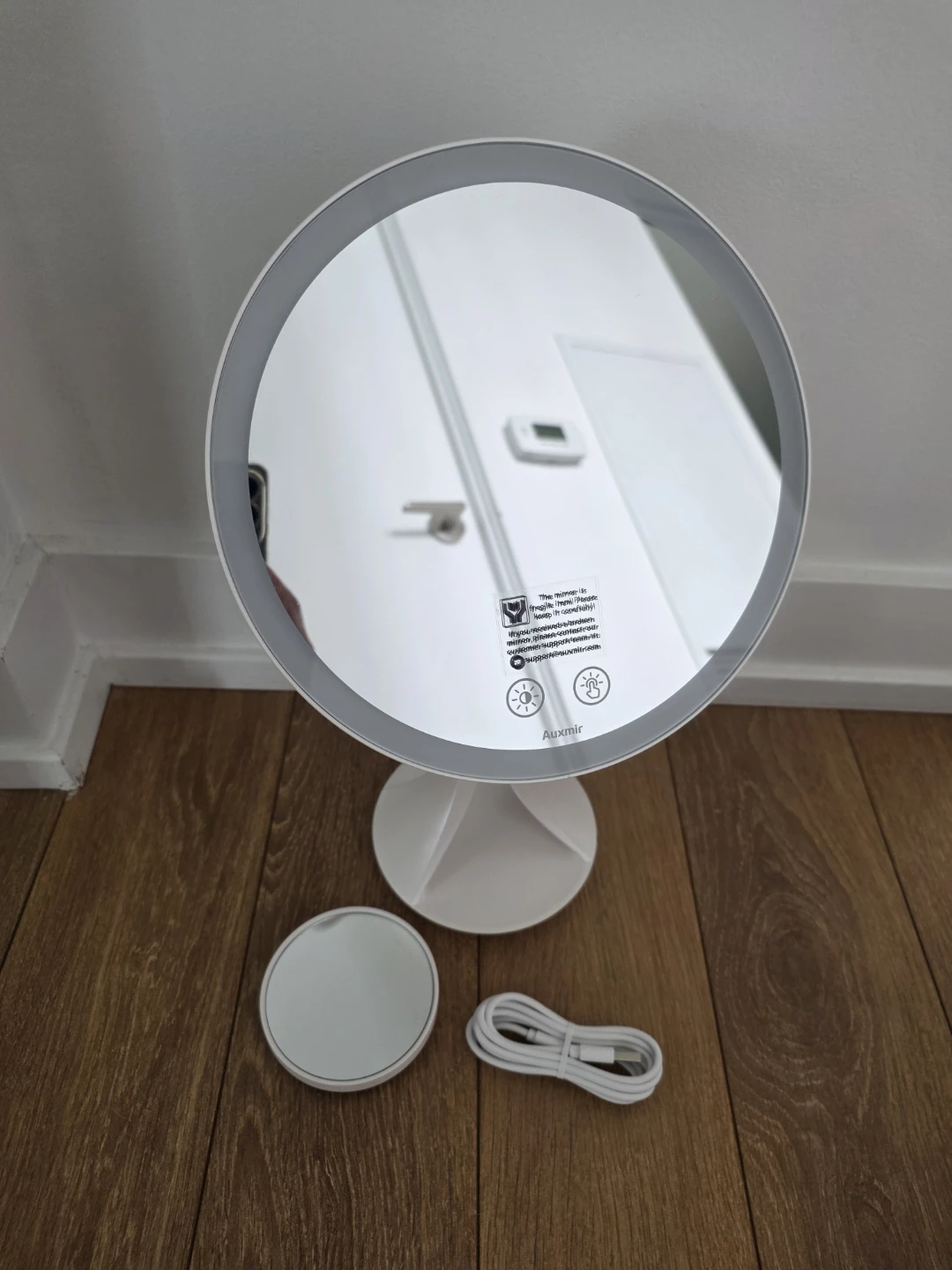 Auxmir LED Makeup Mirror with Magnifying Mirror