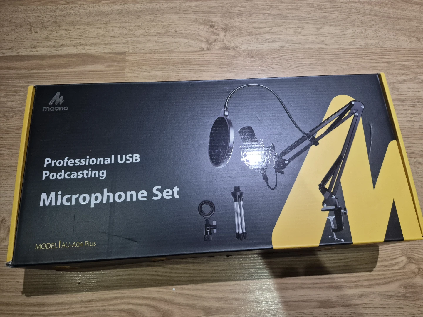 MAONO Professional USB Podcasting Microphone Set AU-A04 Plus