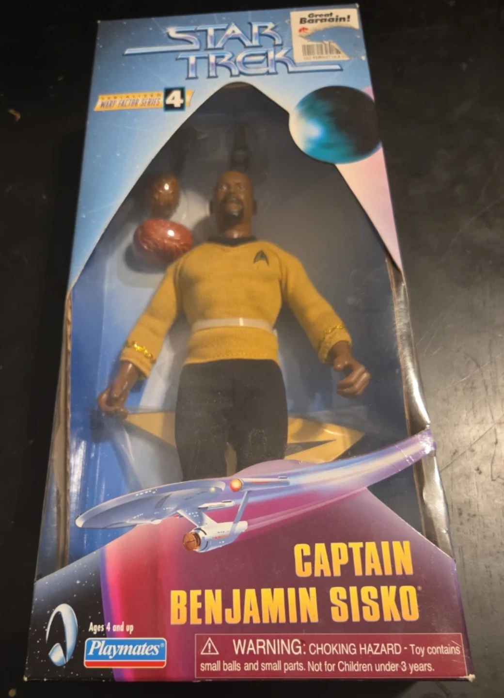 Star Trek Captain Benjamin Sisko Action Figure - photo 4