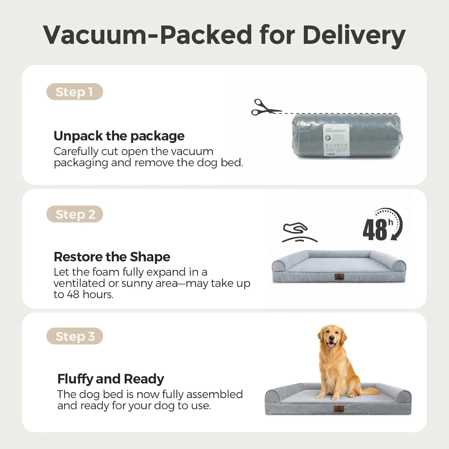 Extra Large Orthopedic Dog Bed - Large - photo 4