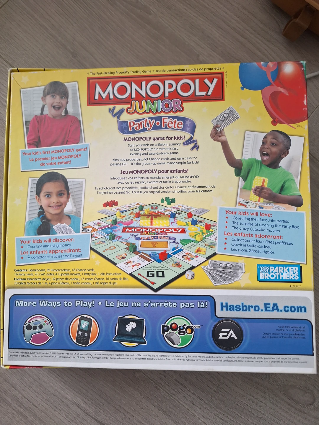 Monopoly Junior Party-Fête Board Game - photo 2
