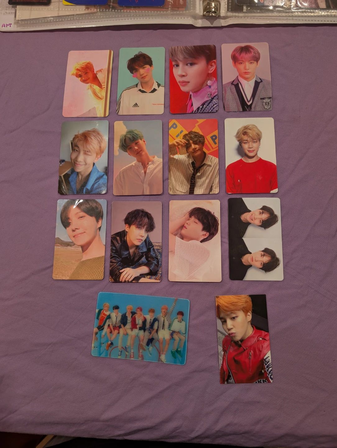 BTS Love Yourself Photocards