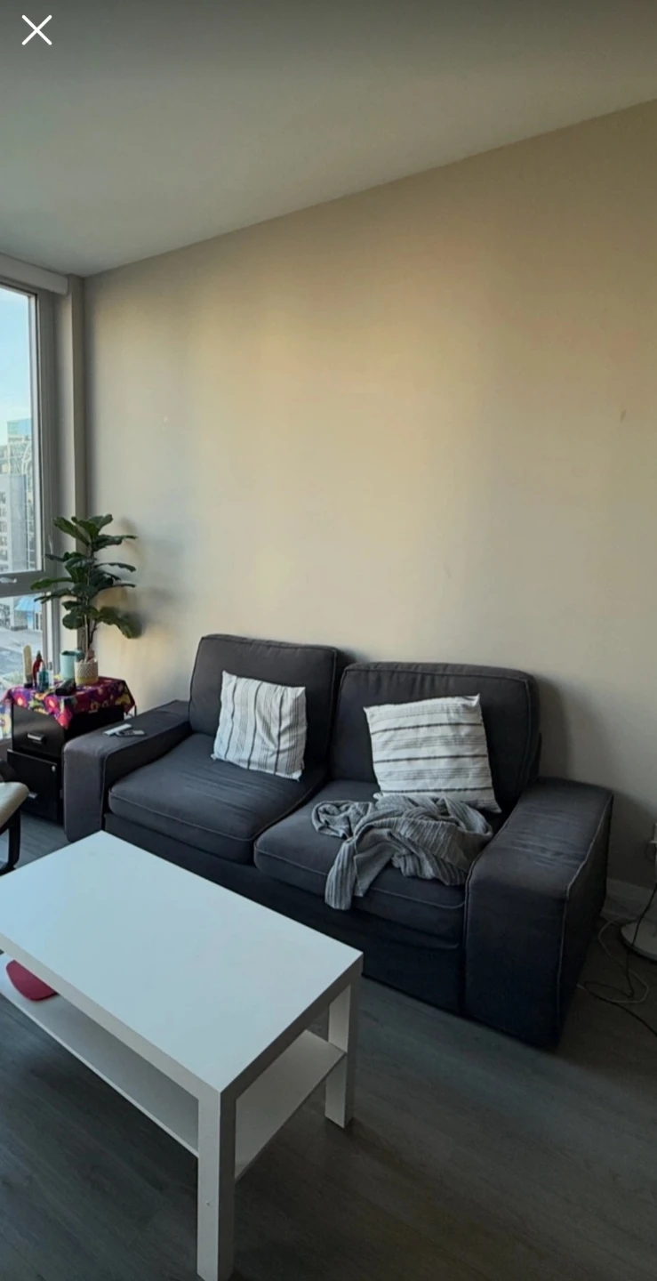 IKEA KIVIK SOFA, Dark Grey Loveseat Sofa