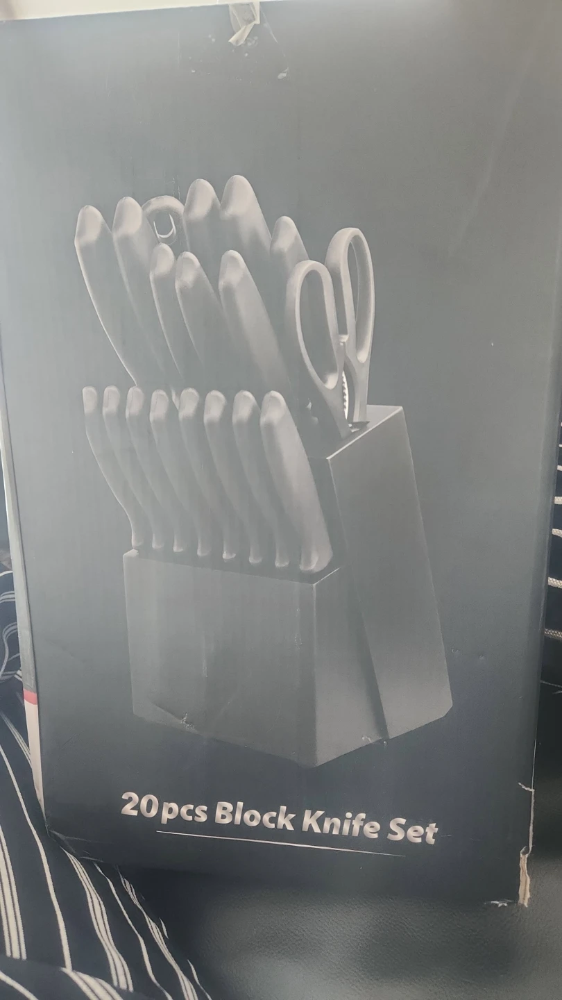 20 Piece Block Knife Set