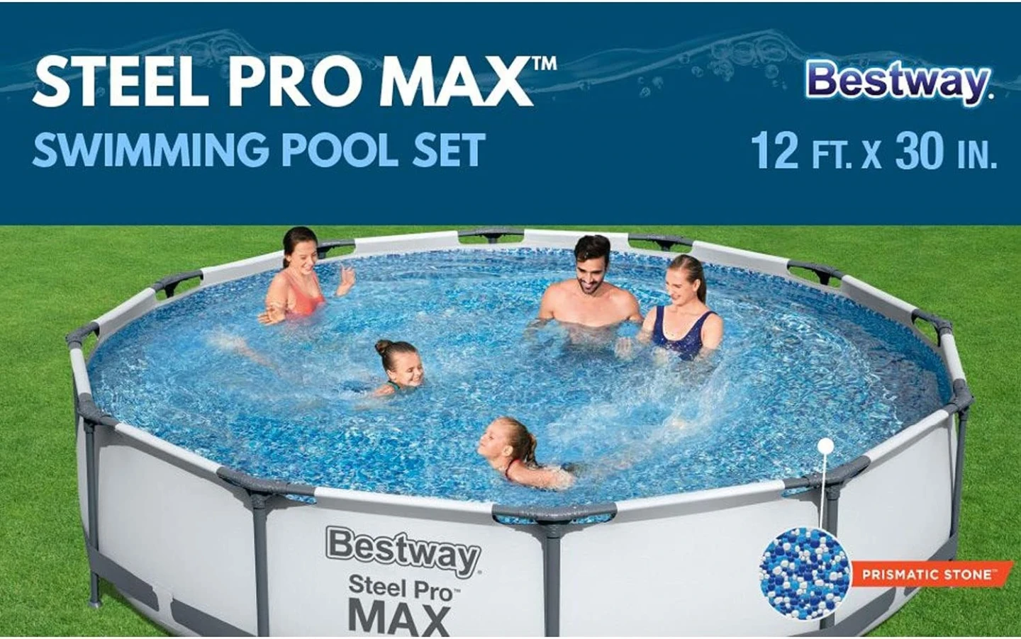 Bestway Steel Pro MAX Pool Set - 12 ft. x 30 in. - photo 3