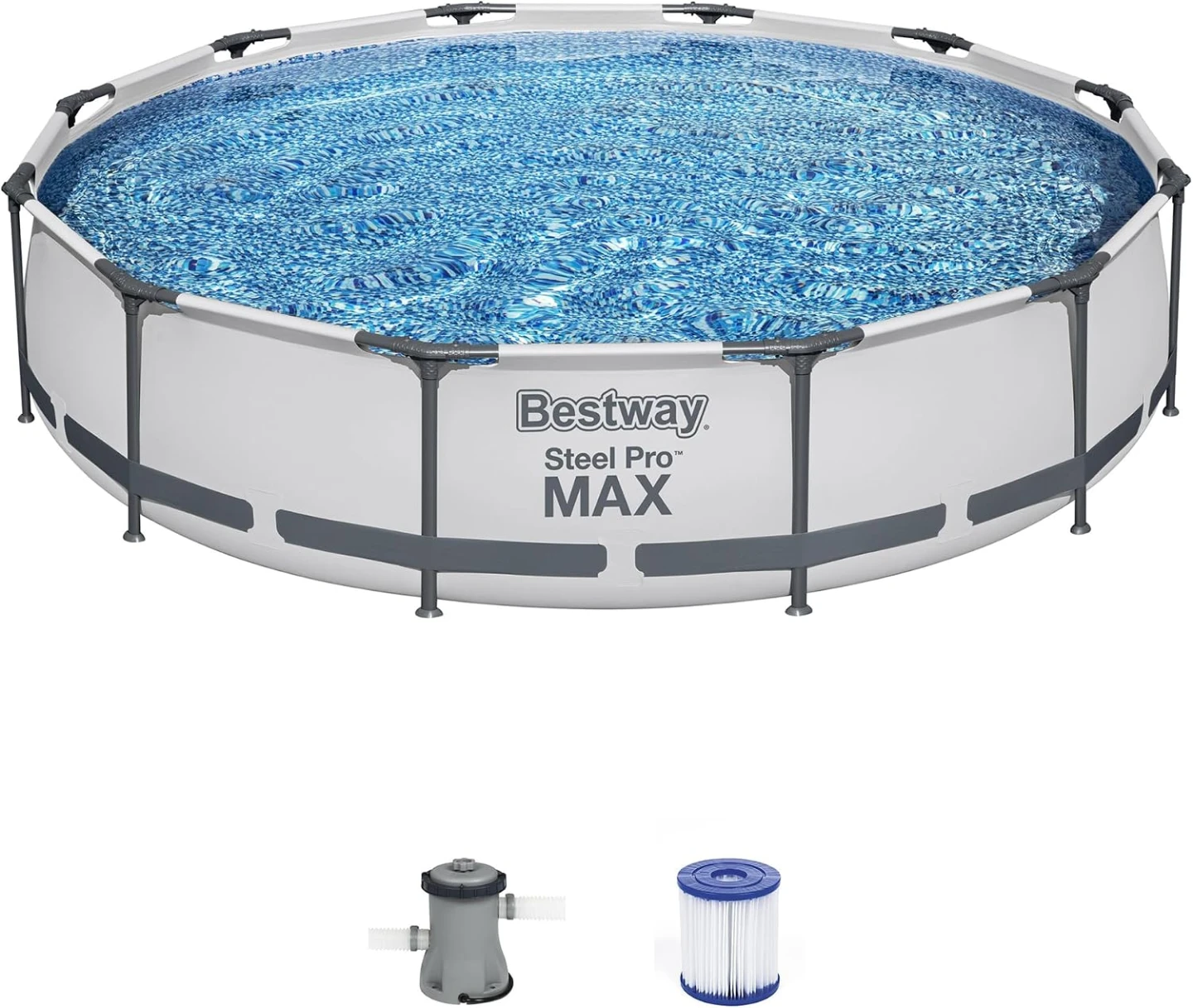 Bestway Steel Pro MAX Pool Set - 12 ft. x 30 in. - photo 4