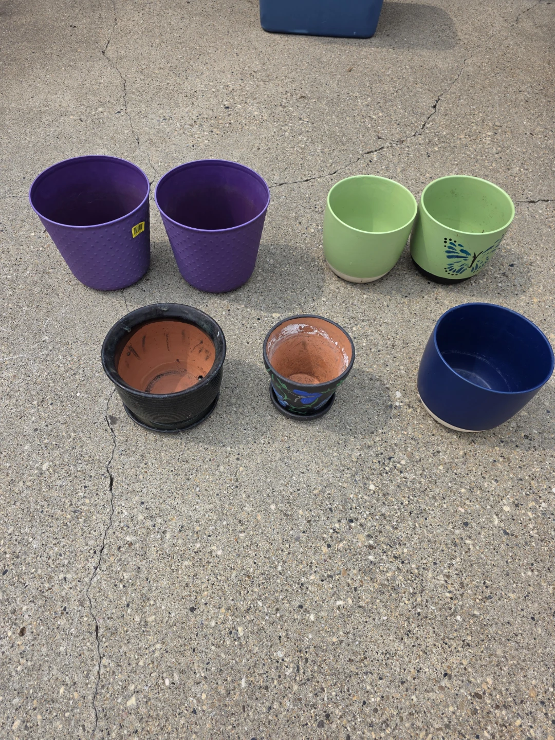 Assorted Flower Pots
