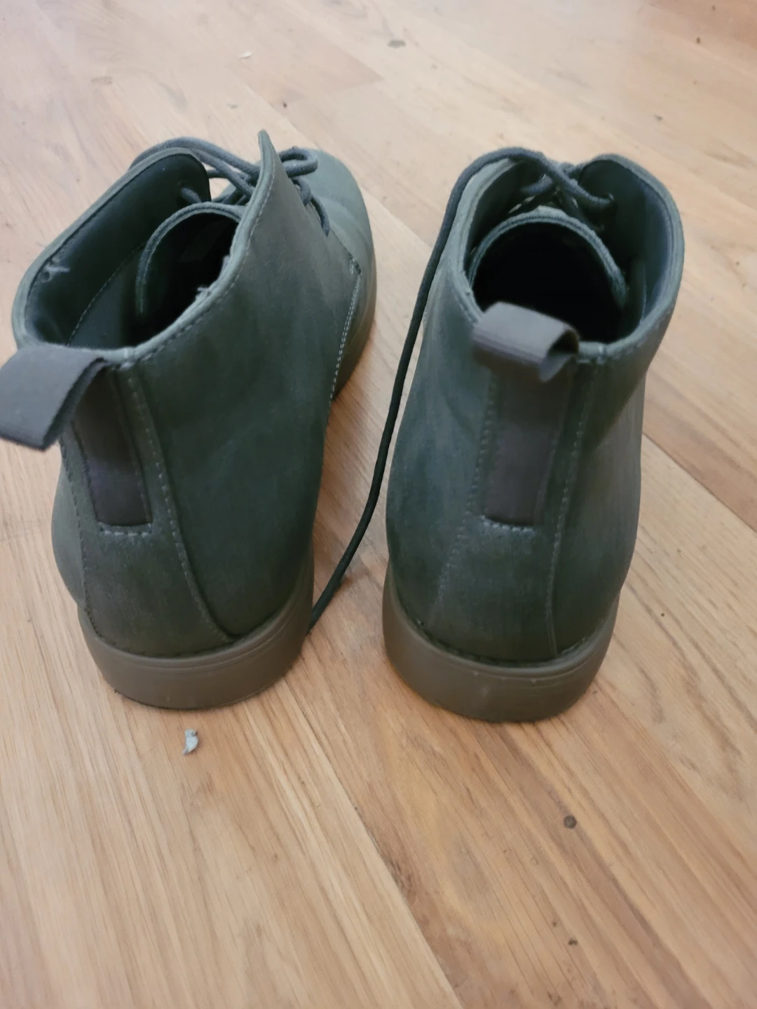 Grey Suede Ankle Boots - photo 2