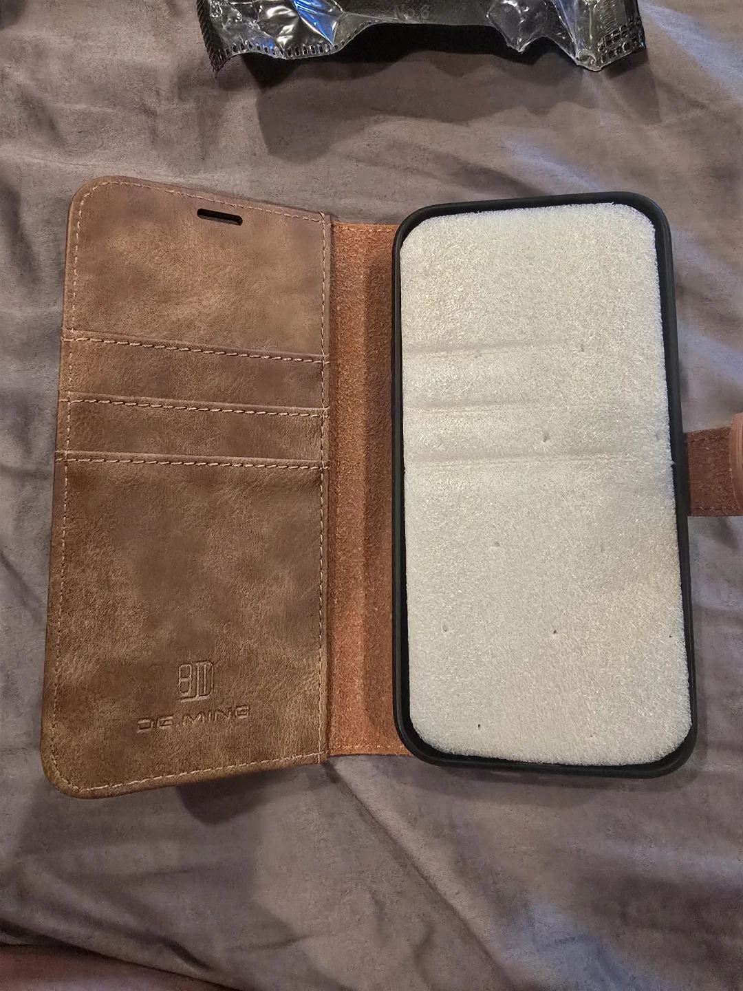 Brown Leather Wallet Case for iPhone 14 Pro Max - photo 2