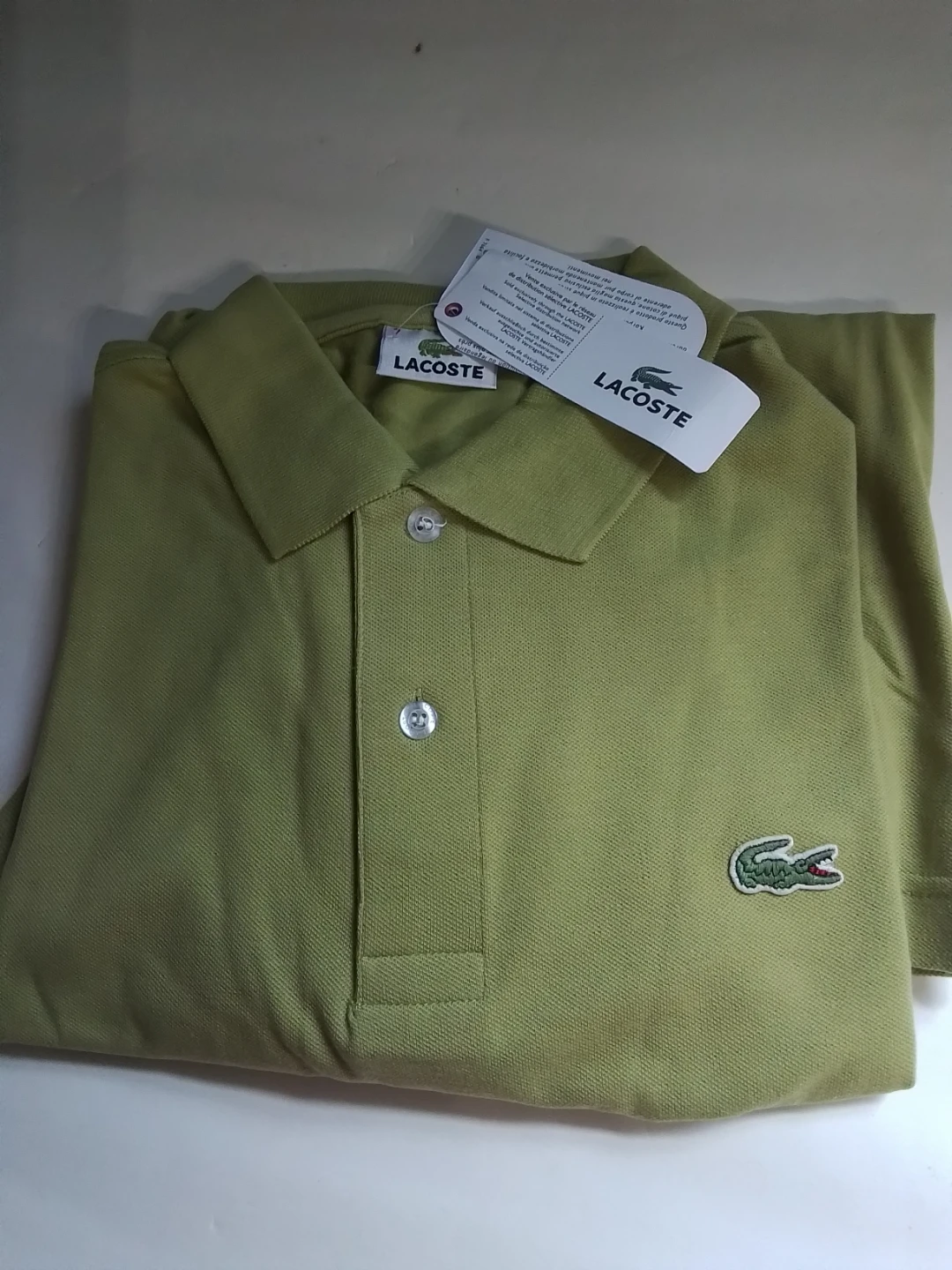 Lacoste Classic Polo Shirt - Light Green - Size XL - photo 2