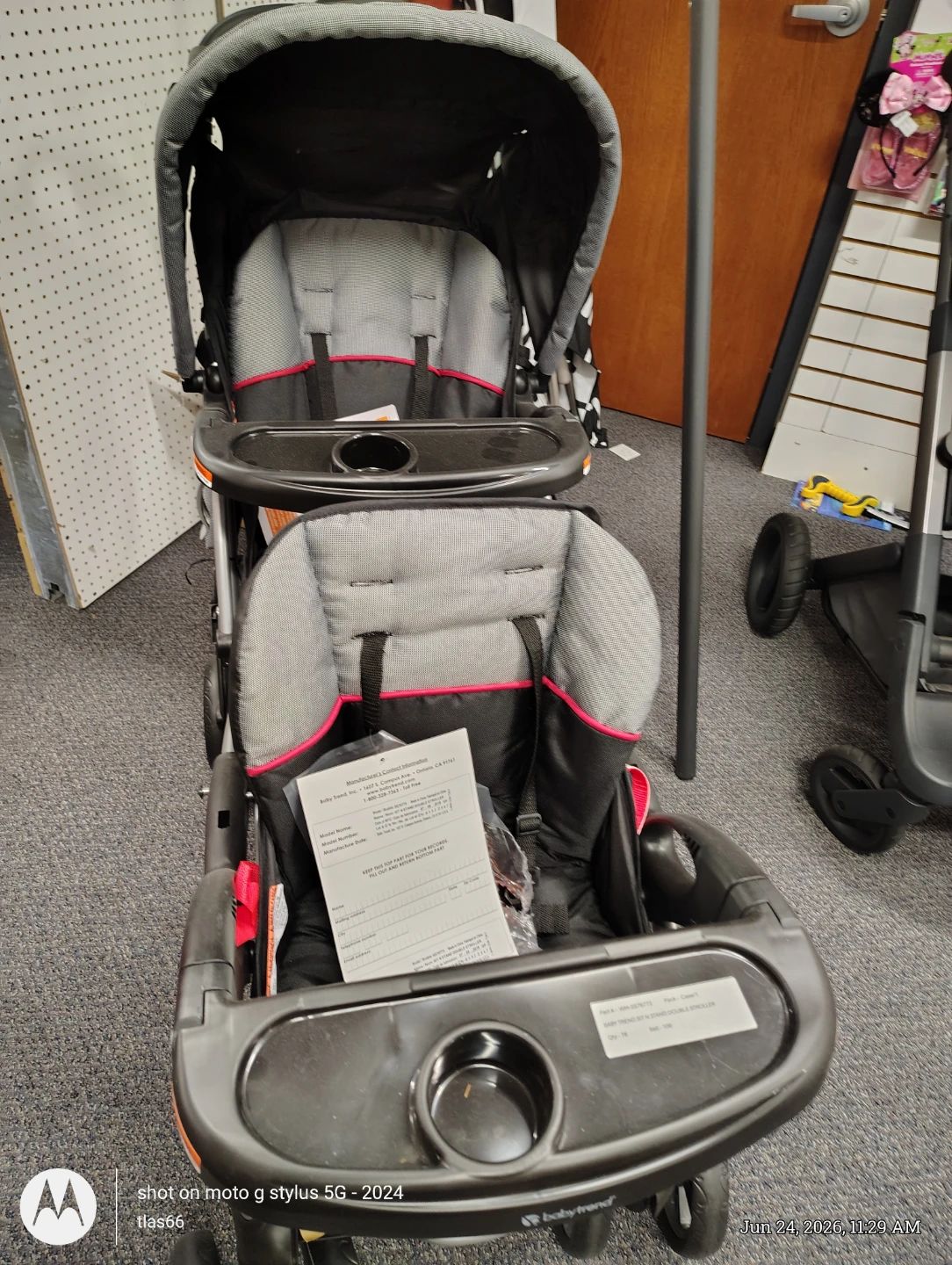 Baby Trend Sit N Stand Double Stroller - photo 5