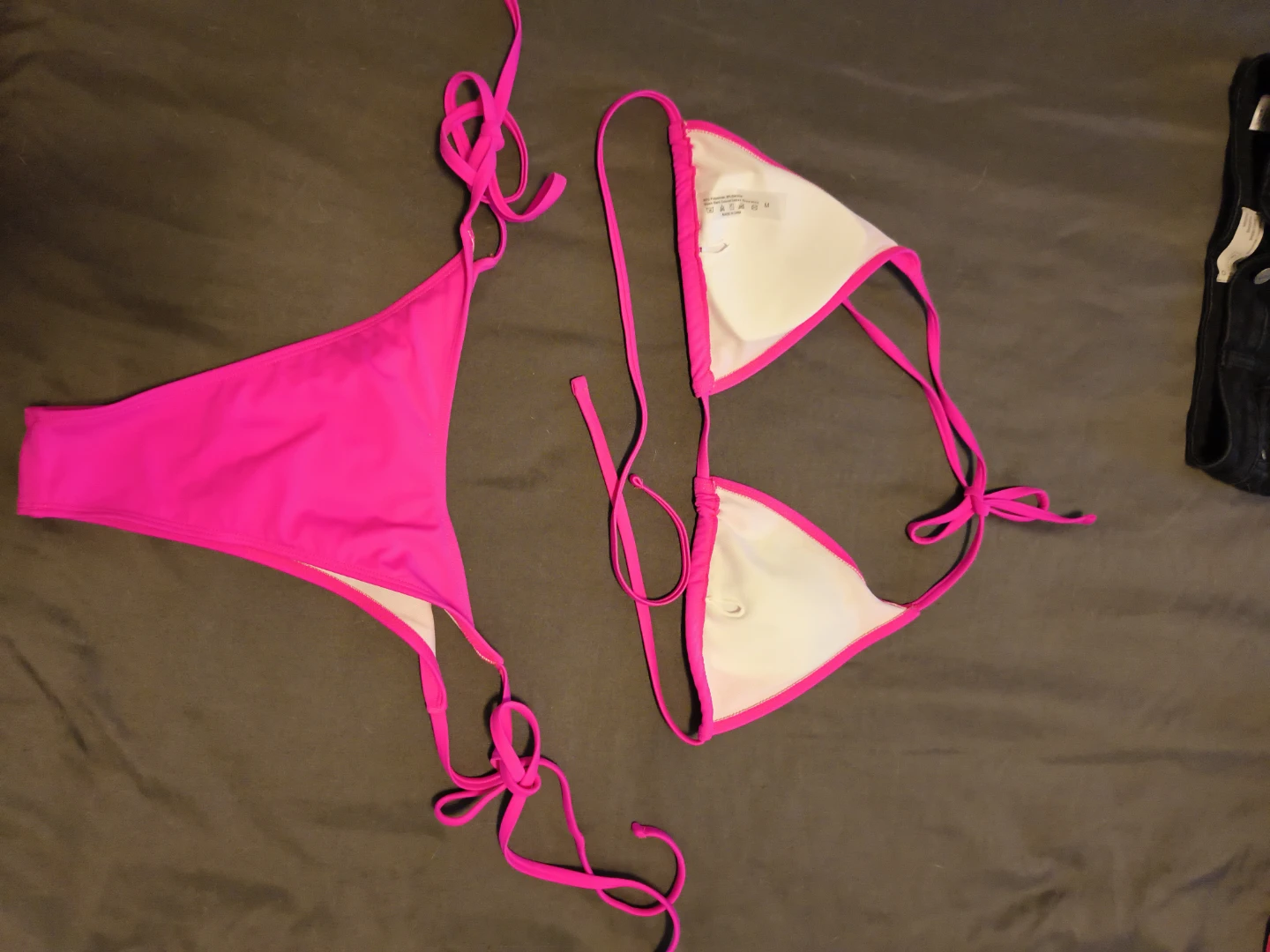 Pink String Bikini Swimsuit - photo 2