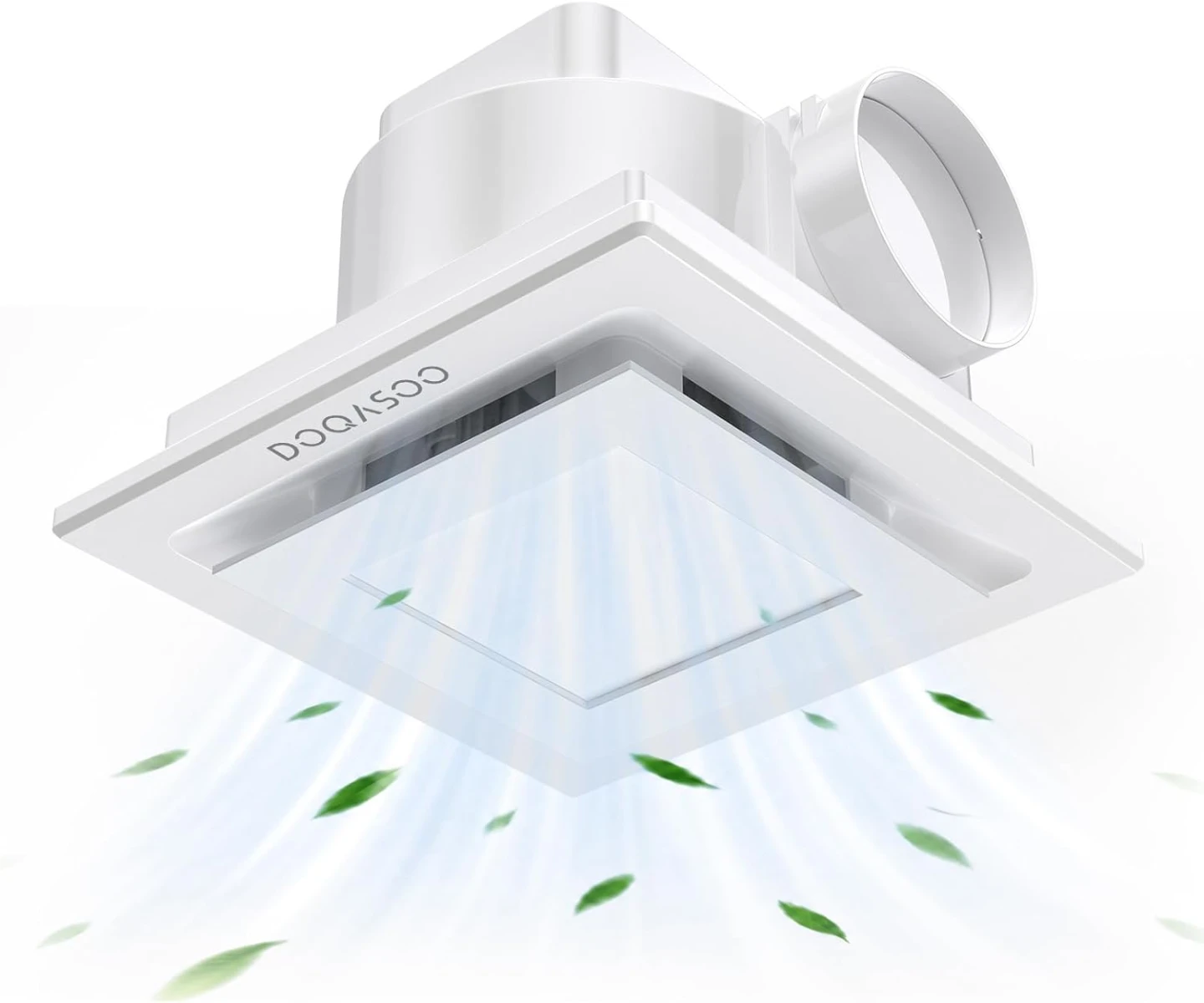 Bathroom Exhaust Fan with LED Light