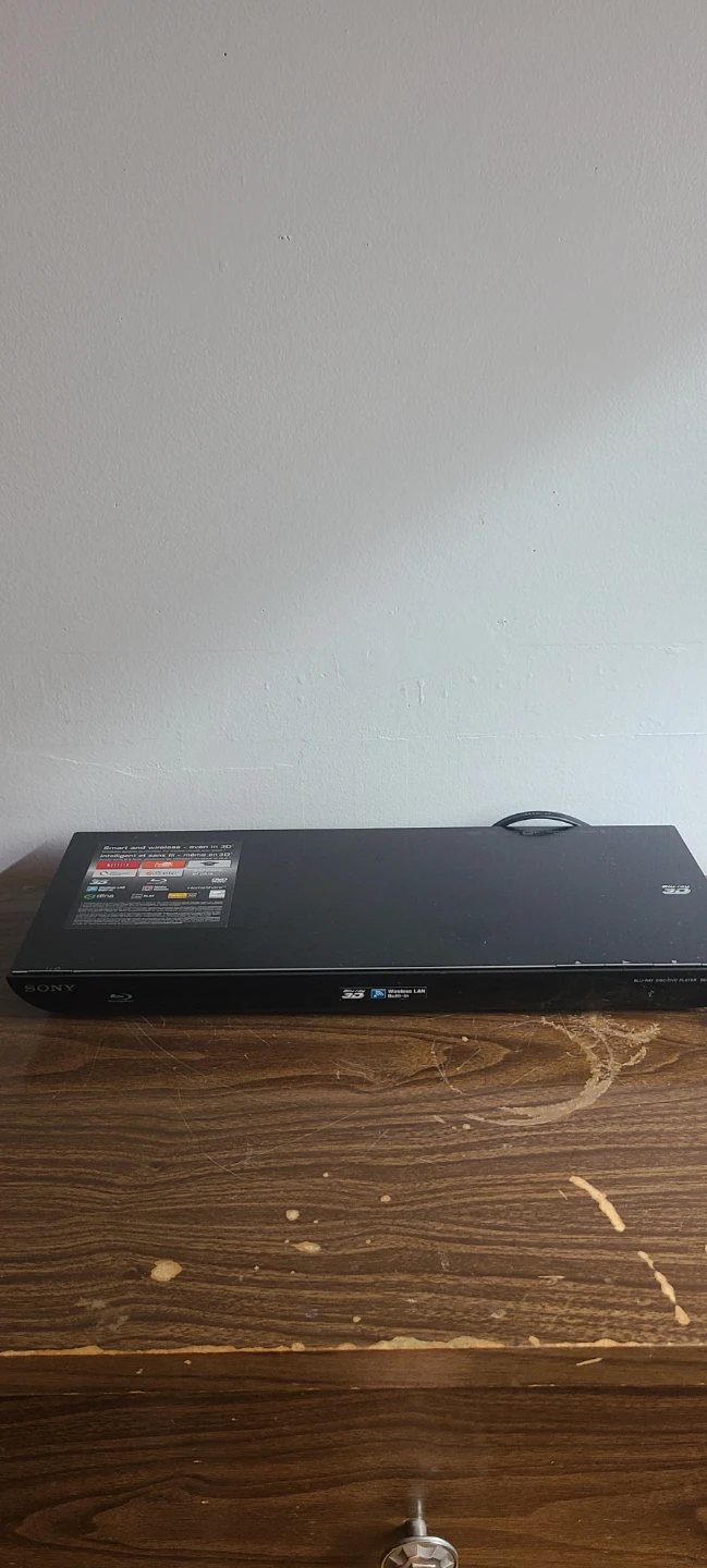 Sony BDP-S590 3D Blu-ray Disc Player Wi-Fi Black DVD Tested - photo 2