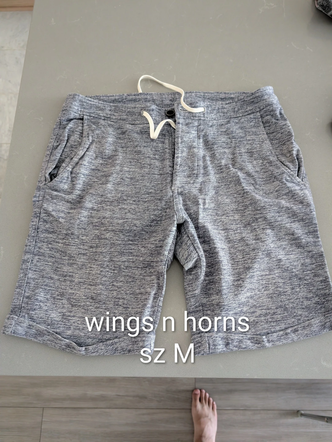 Wings + Horns & Reigning Champ Sweat Shorts - photo 3