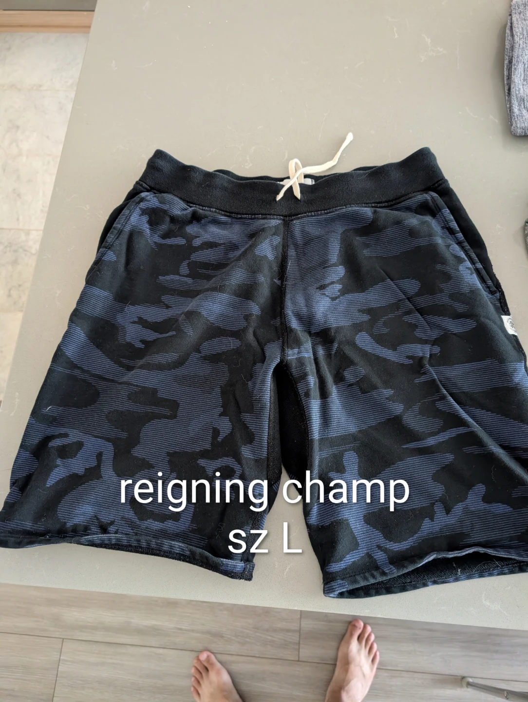 Wings + Horns & Reigning Champ Sweat Shorts - photo 4
