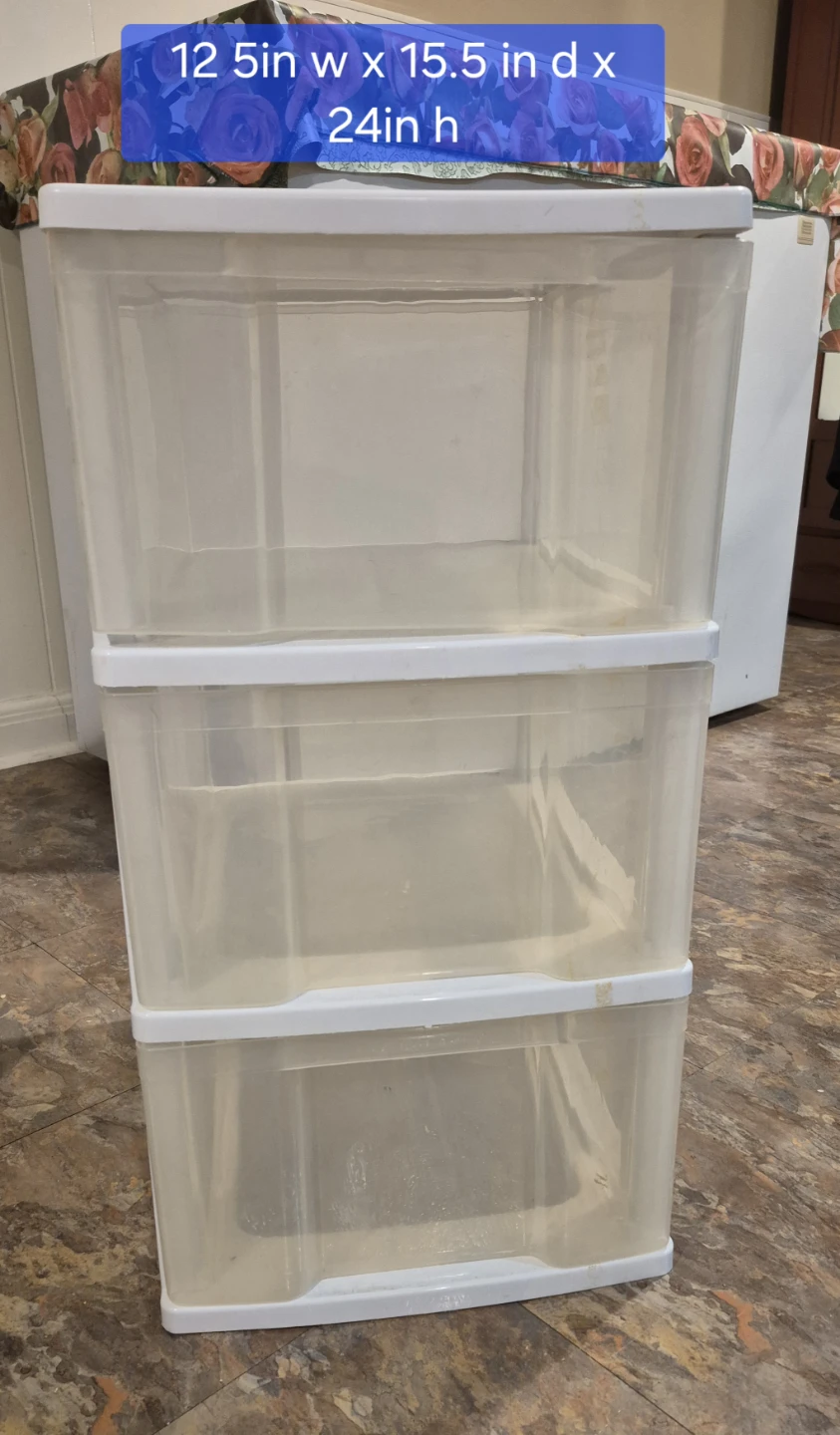 4-Drawer Plastic Storage Tower - photo 2