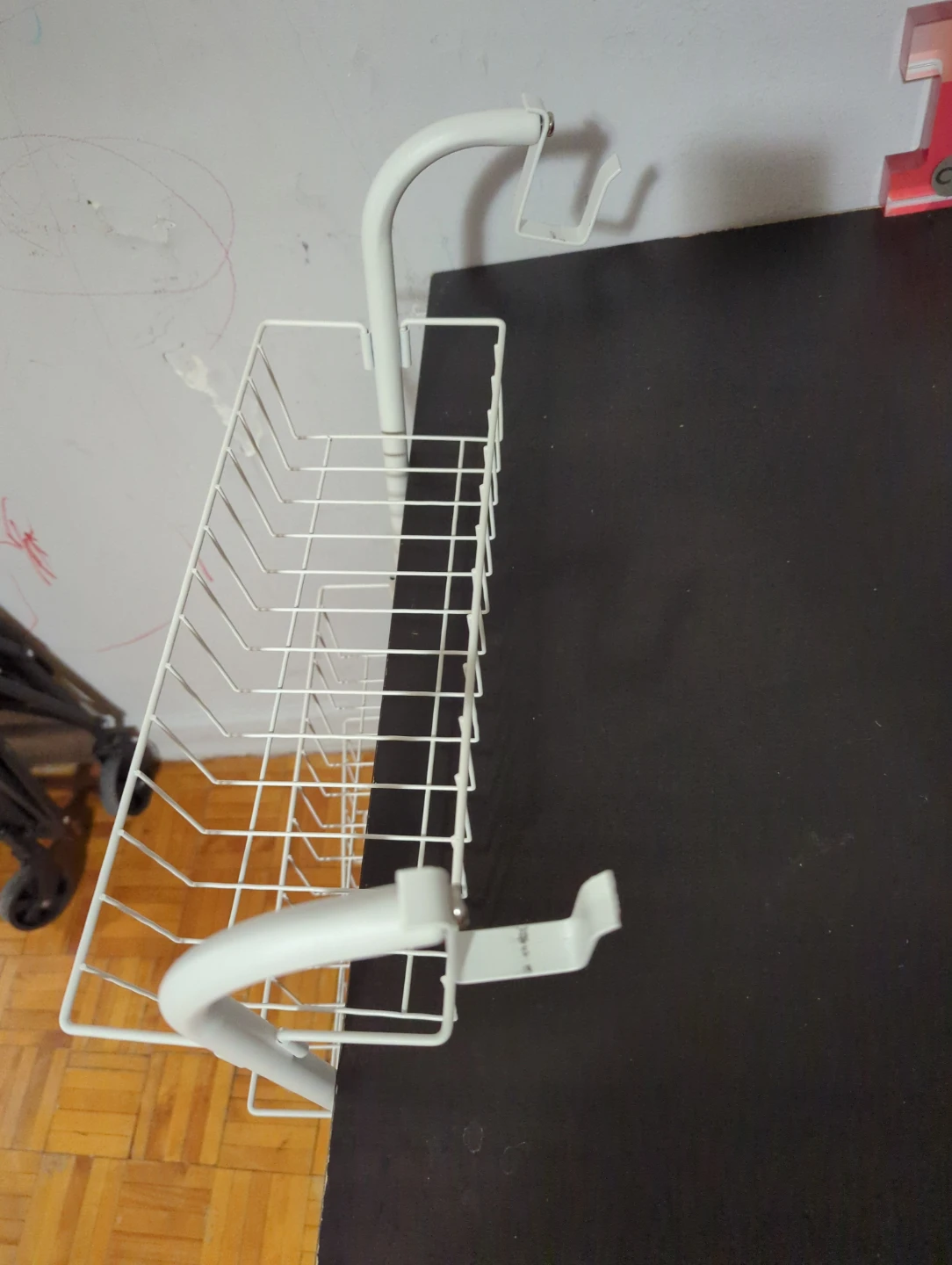 White 4-Tier Wire Storage Rack - photo 3