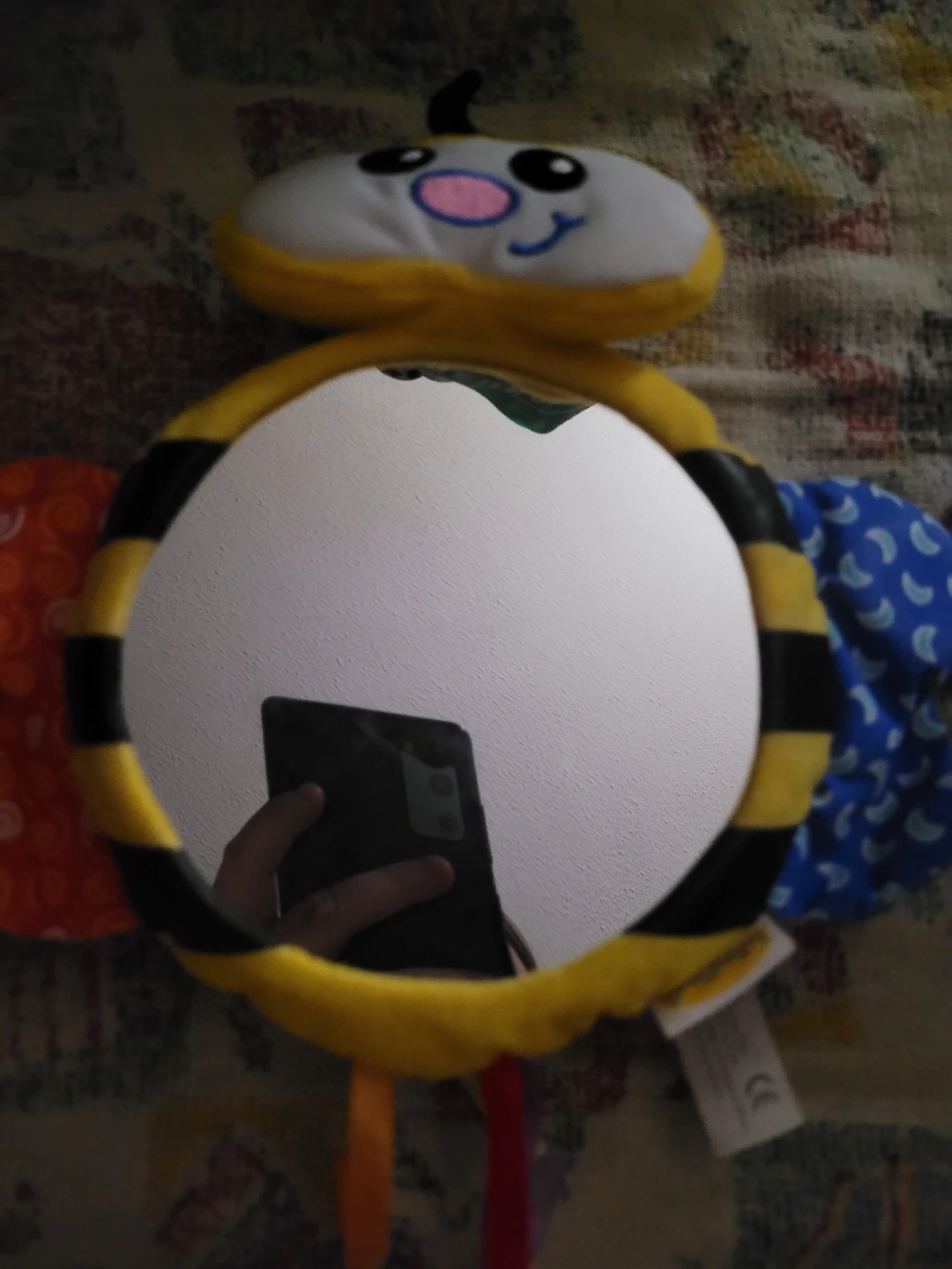 Infantino mirror carseat baby toy