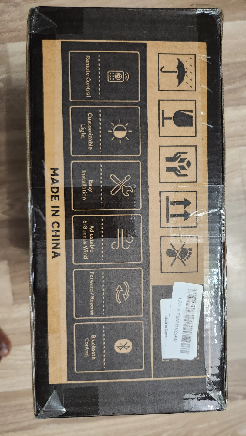 Addlon Modern Flush Mount Ceiling Fan with Light - photo 2