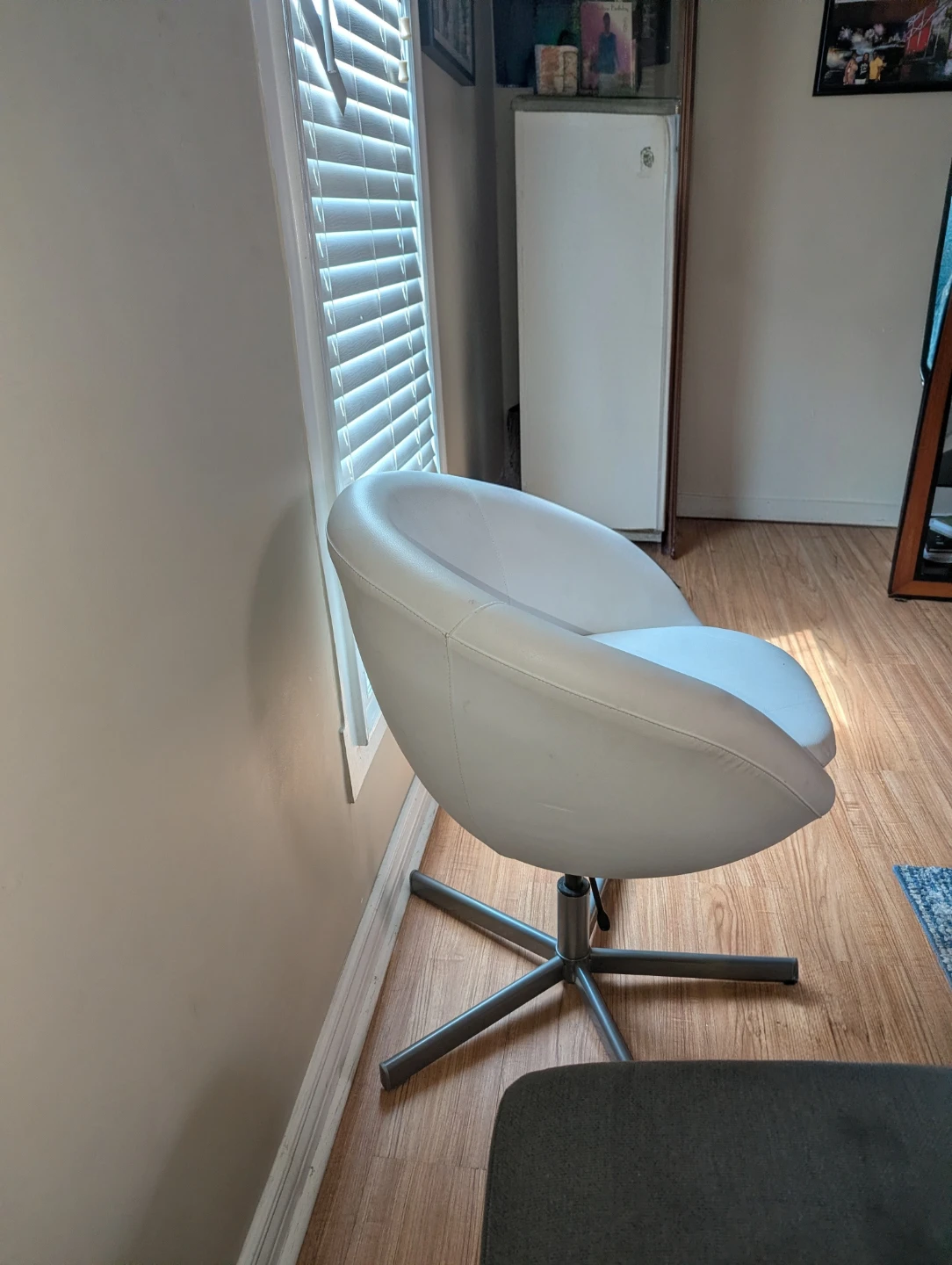 White Accent Chair