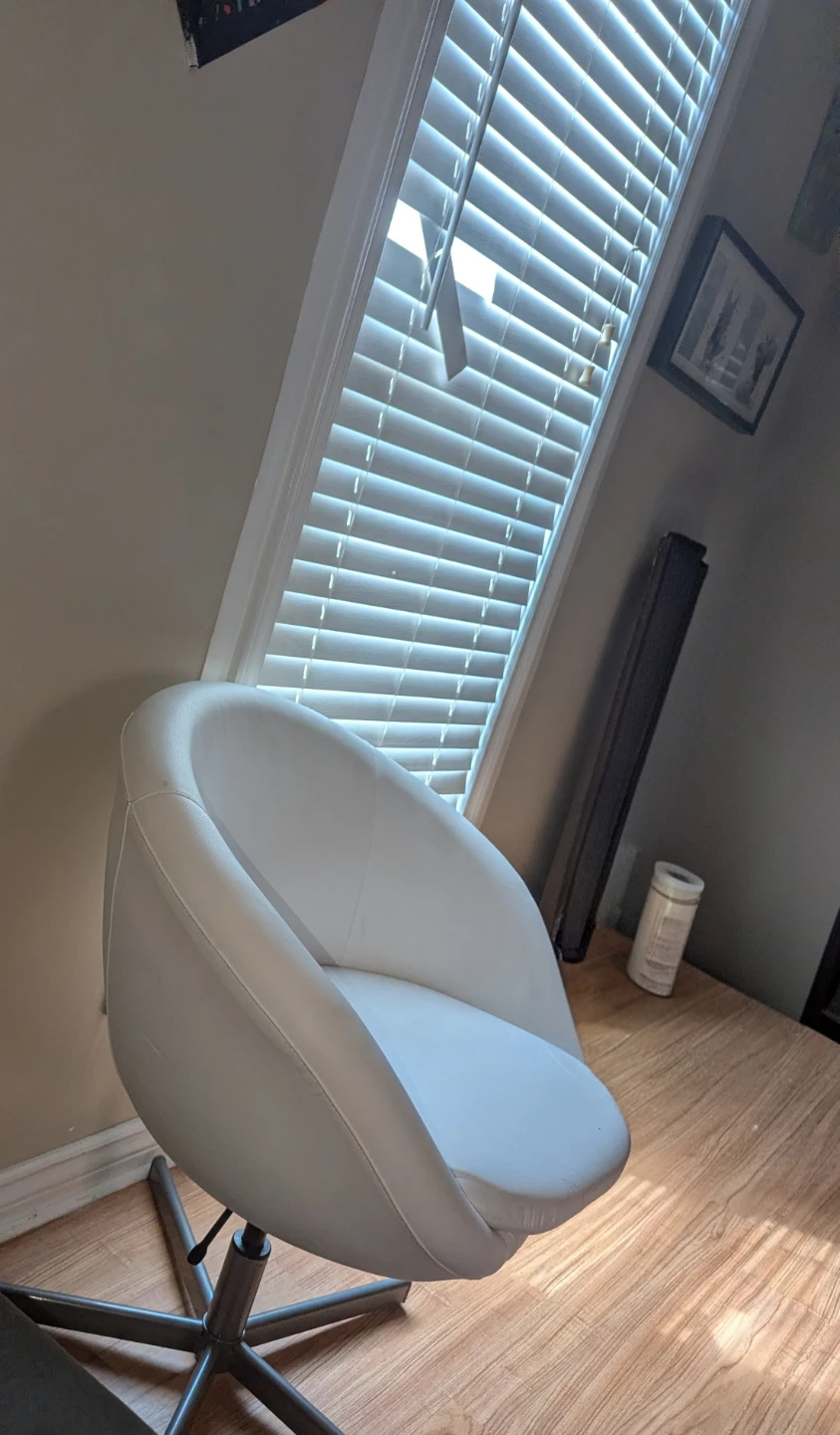 White Accent Chair - photo 2