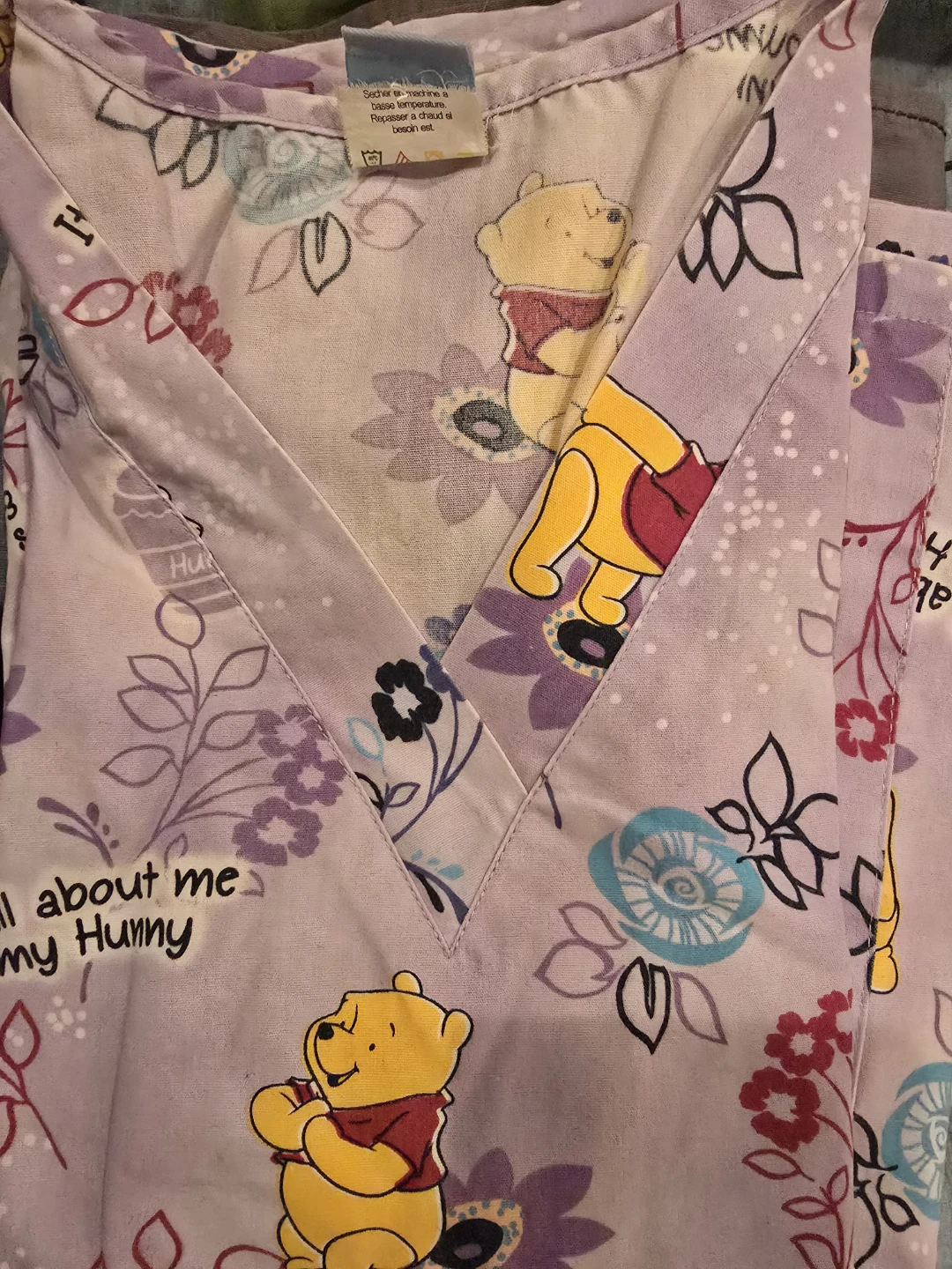 Disney Winnie the Pooh Scrub Top