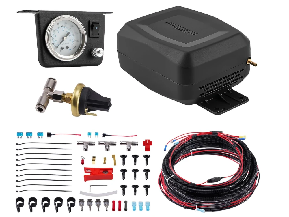 On Board Air Compressor System Kit