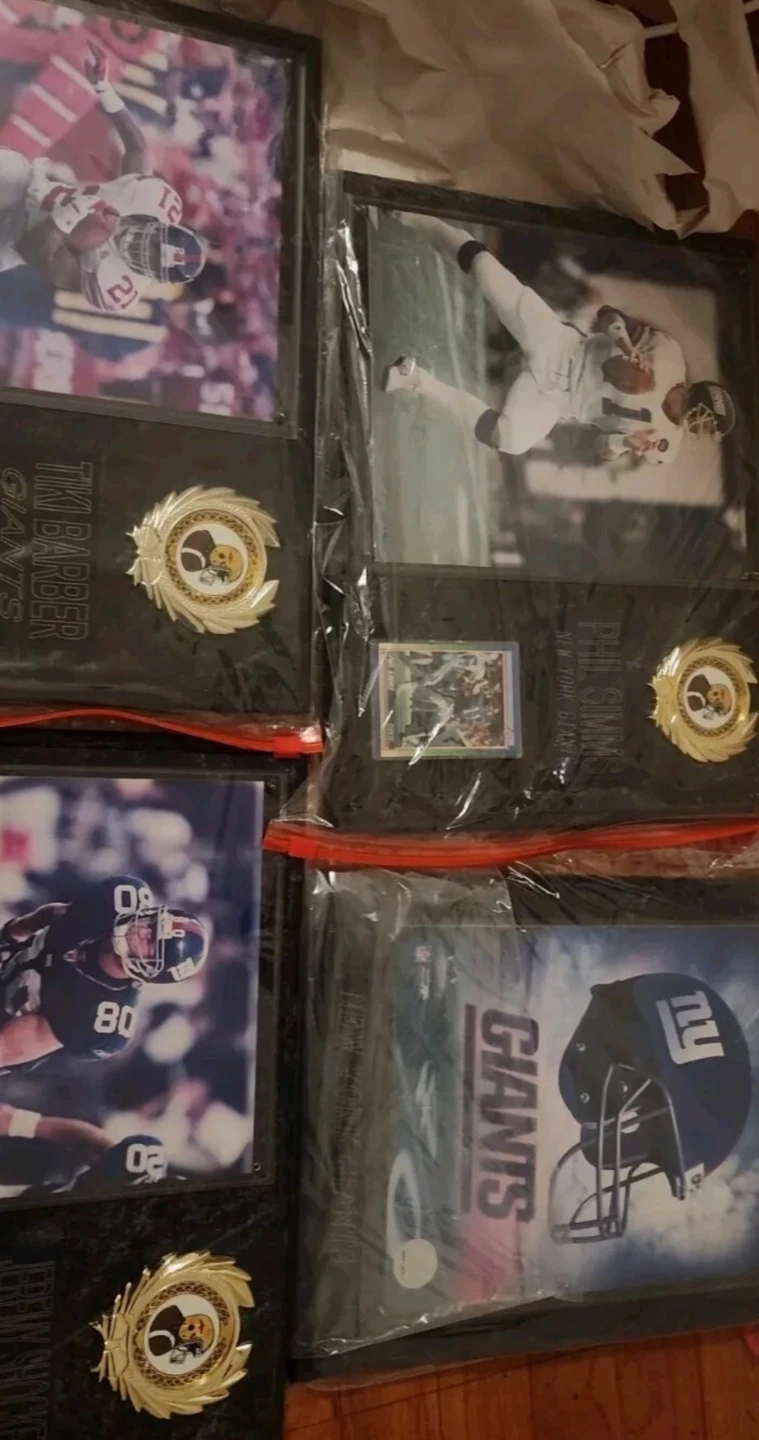 New York Giants Football Memorabilia Collection