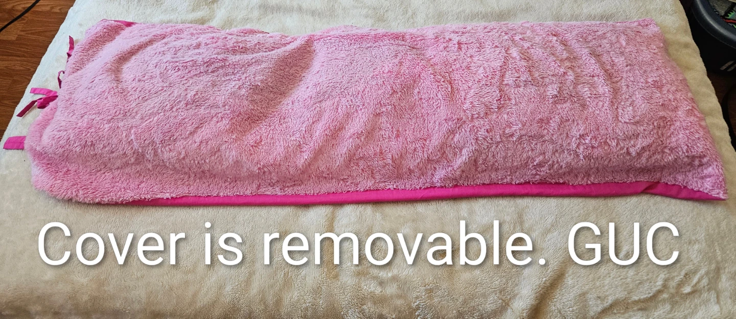 Pink Plush Body Pillow